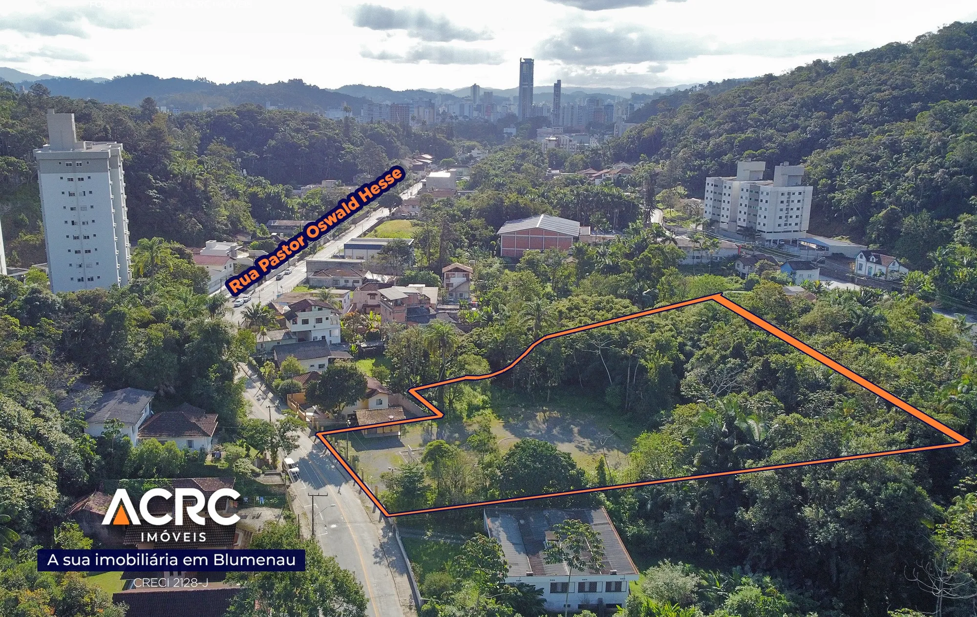 ACRC Imóveis - TE01223 - Terreno para Venda no Bairro Ribeirão Fresco - foto 1