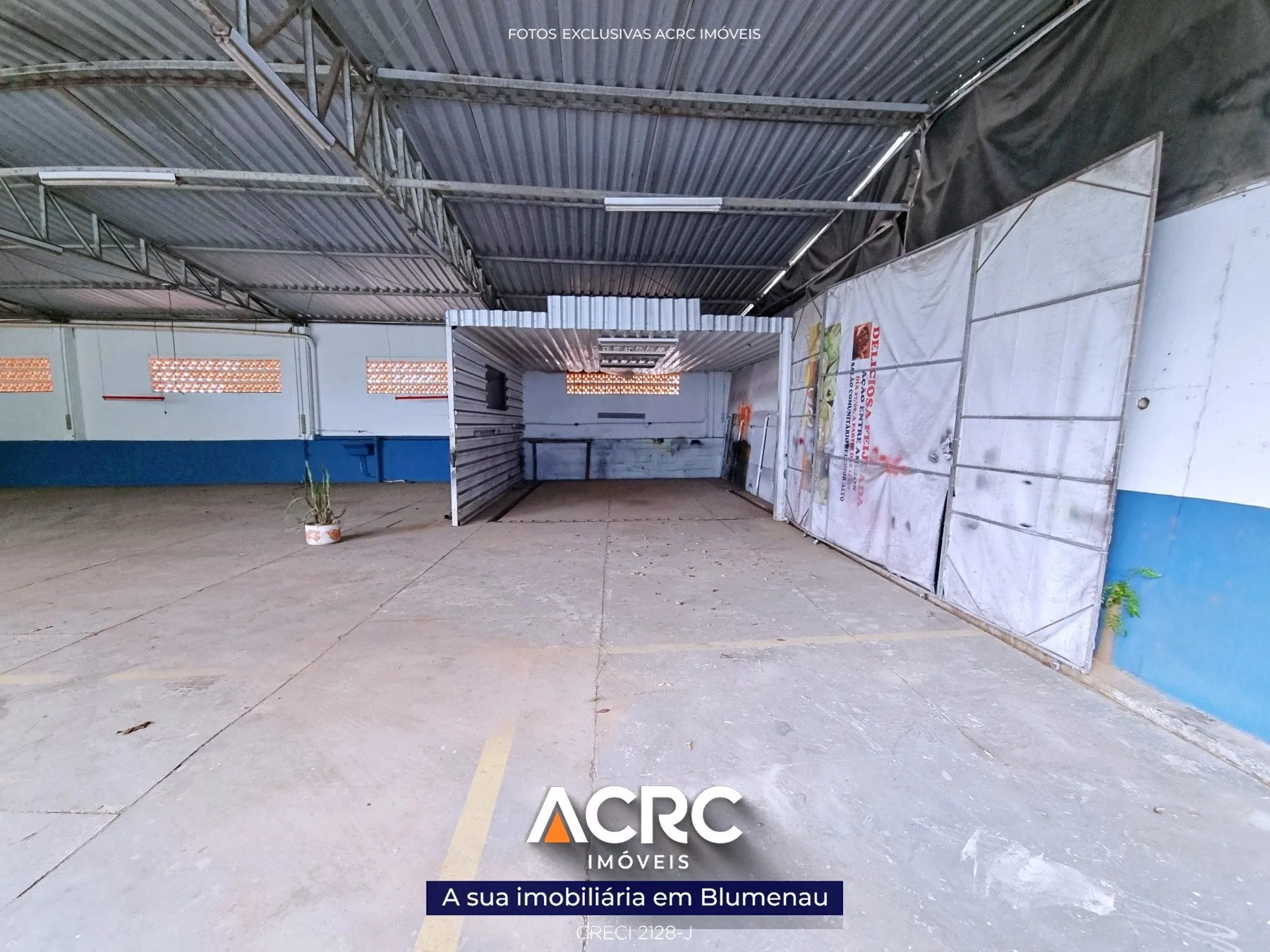 ACRC Imóveis - GL00387 - Galpão para Locação no Bairro Velha — foto 3