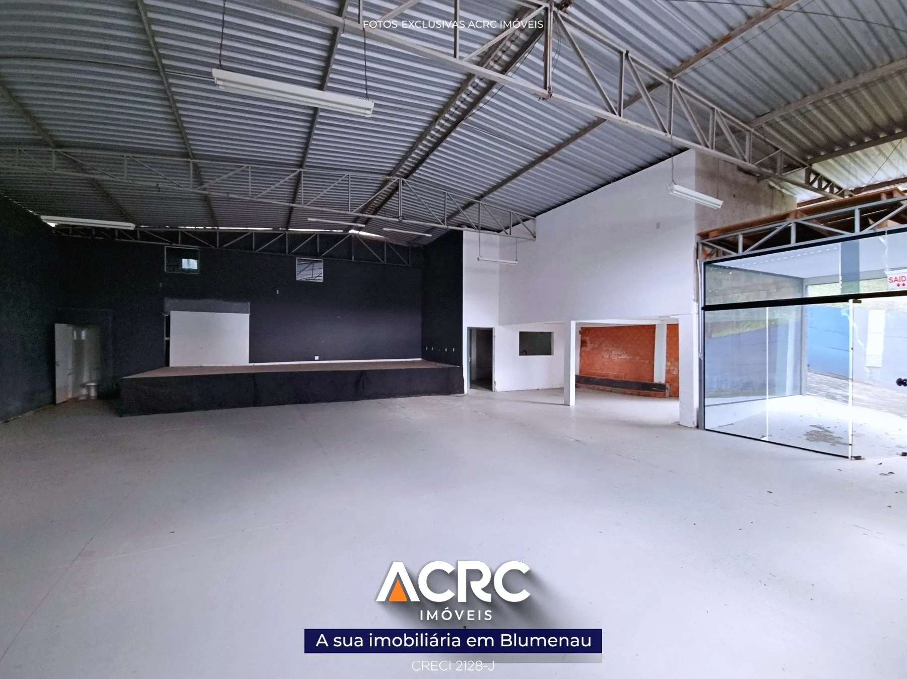 ACRC Imóveis - GL00386 - Galpão para Locação no Bairro Velha — foto 2