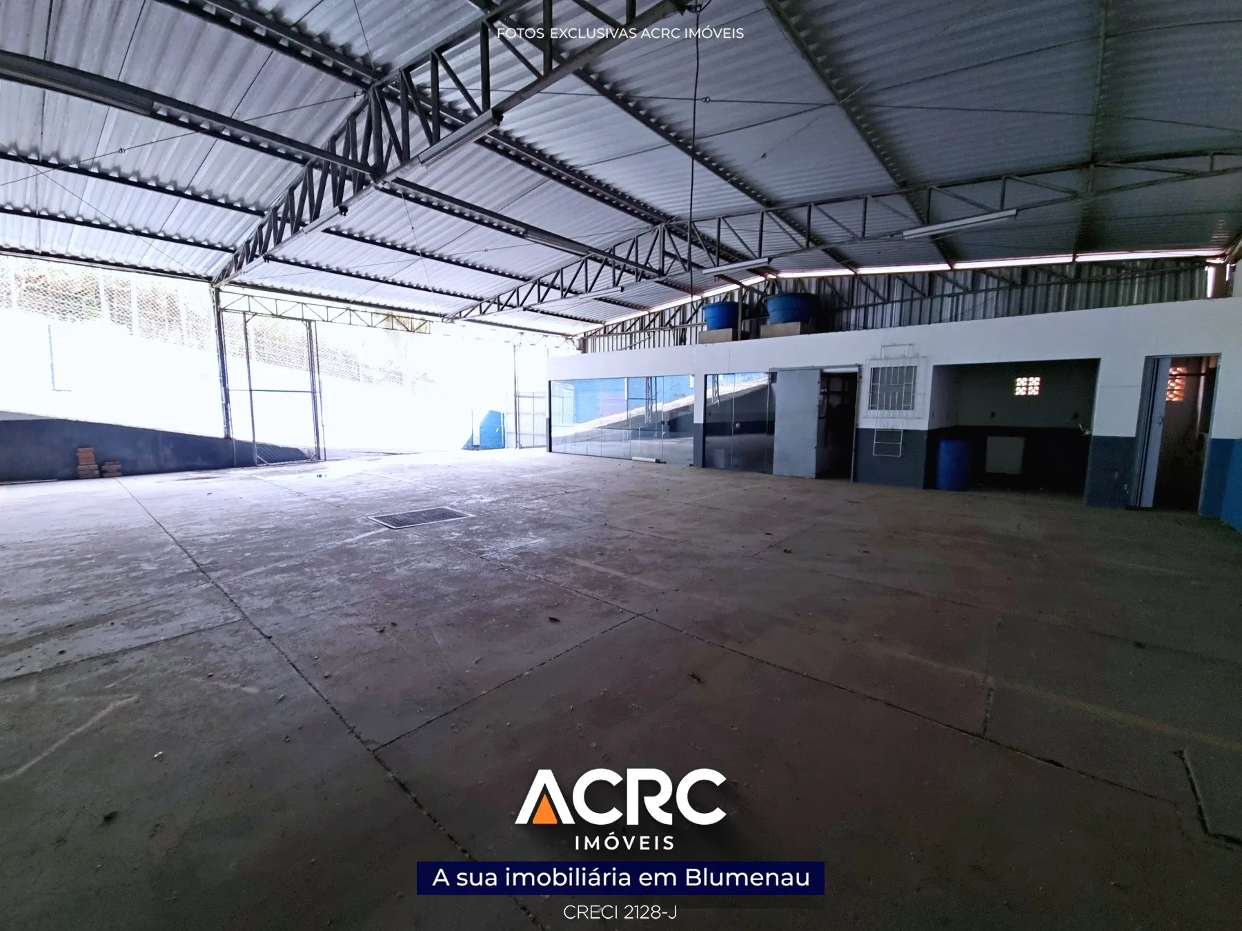 ACRC Imóveis - GL00385 - Galpão para Locação no Bairro Velha — foto 6