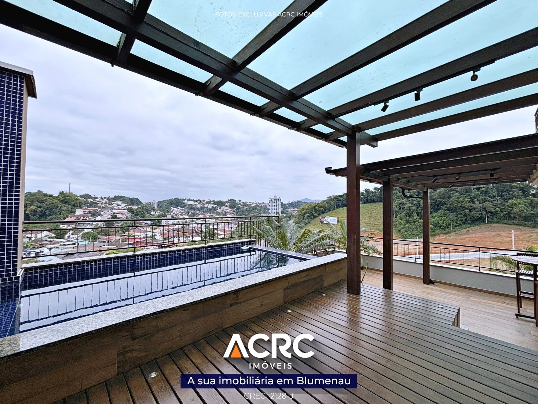 ACRC Imóveis - AP09267 - Apartamento duplex no último andar com terraço para Venda no Bairro Fortaleza — foto 4