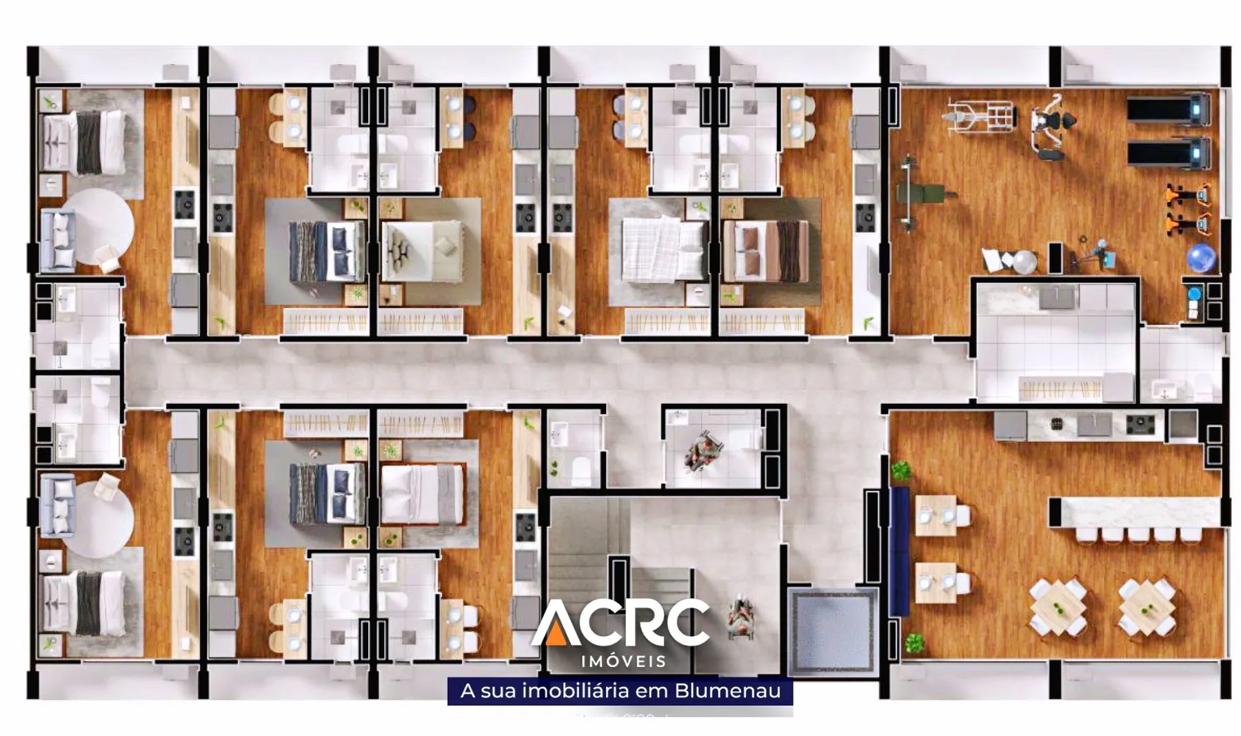 ACRC Imóveis - AP09253 - Apartamento em construção para Venda no Bairro Garcia — foto 5