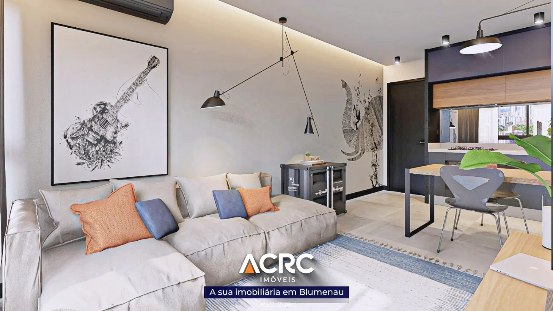 ACRC Imóveis - AP09236 - Apartamento em construção para Venda no Bairro Fortaleza — foto 4