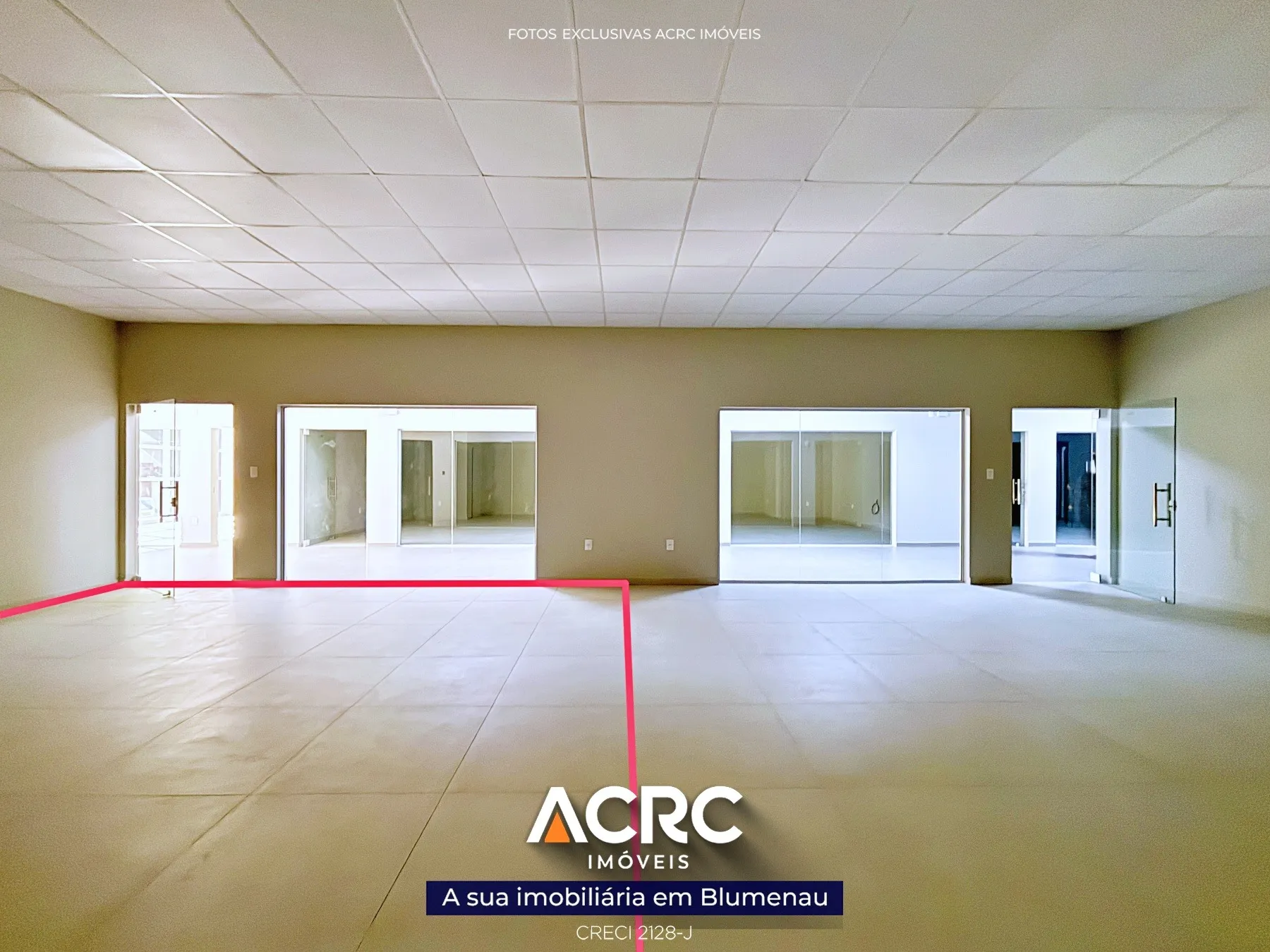 ACRC Imóveis - SA01248 - Sala comercial para Locação no Bairro Itoupava Central — foto 5
