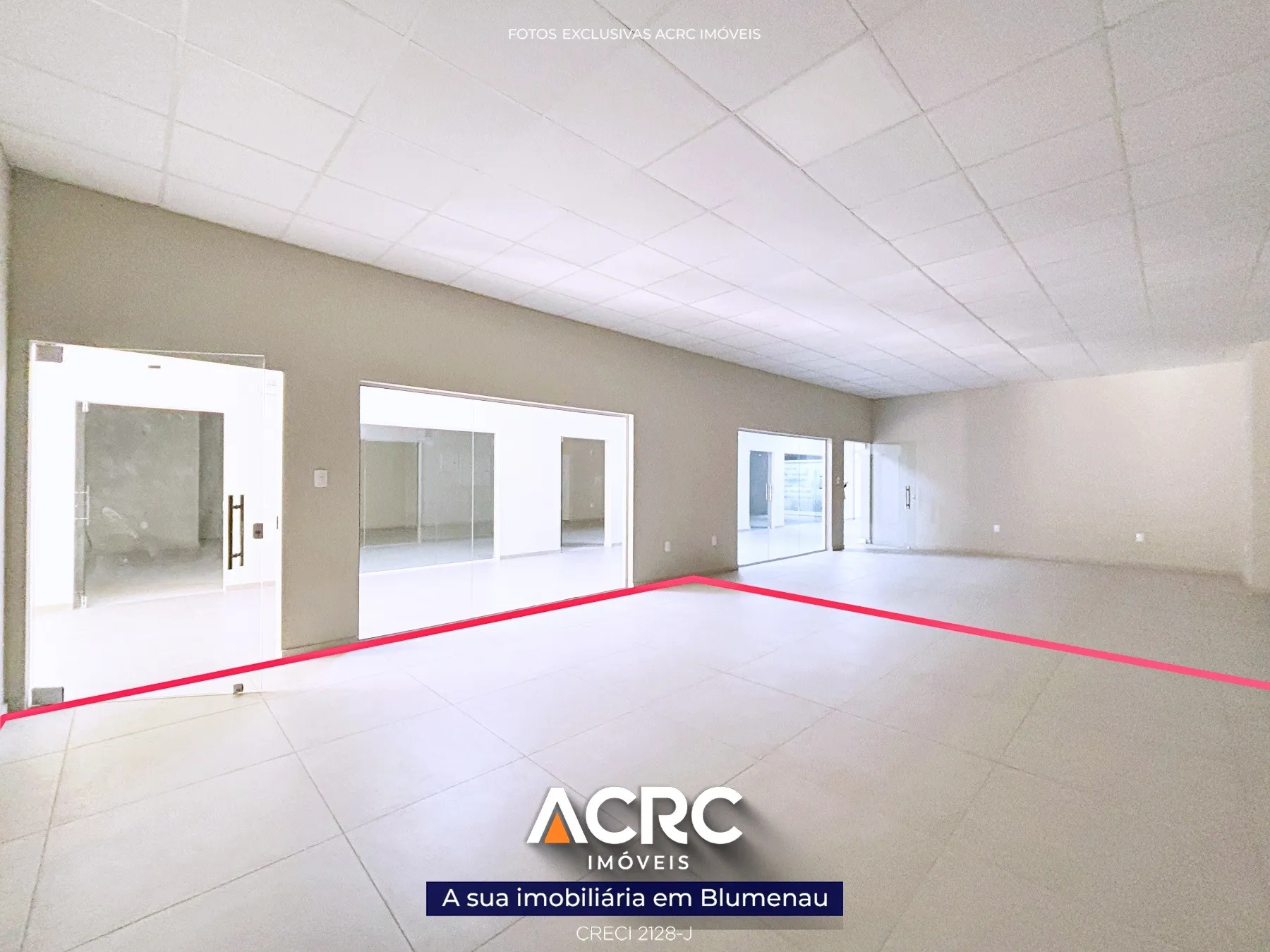 ACRC Imóveis - SA01248 - Sala comercial para Locação no Bairro Itoupava Central — foto 6