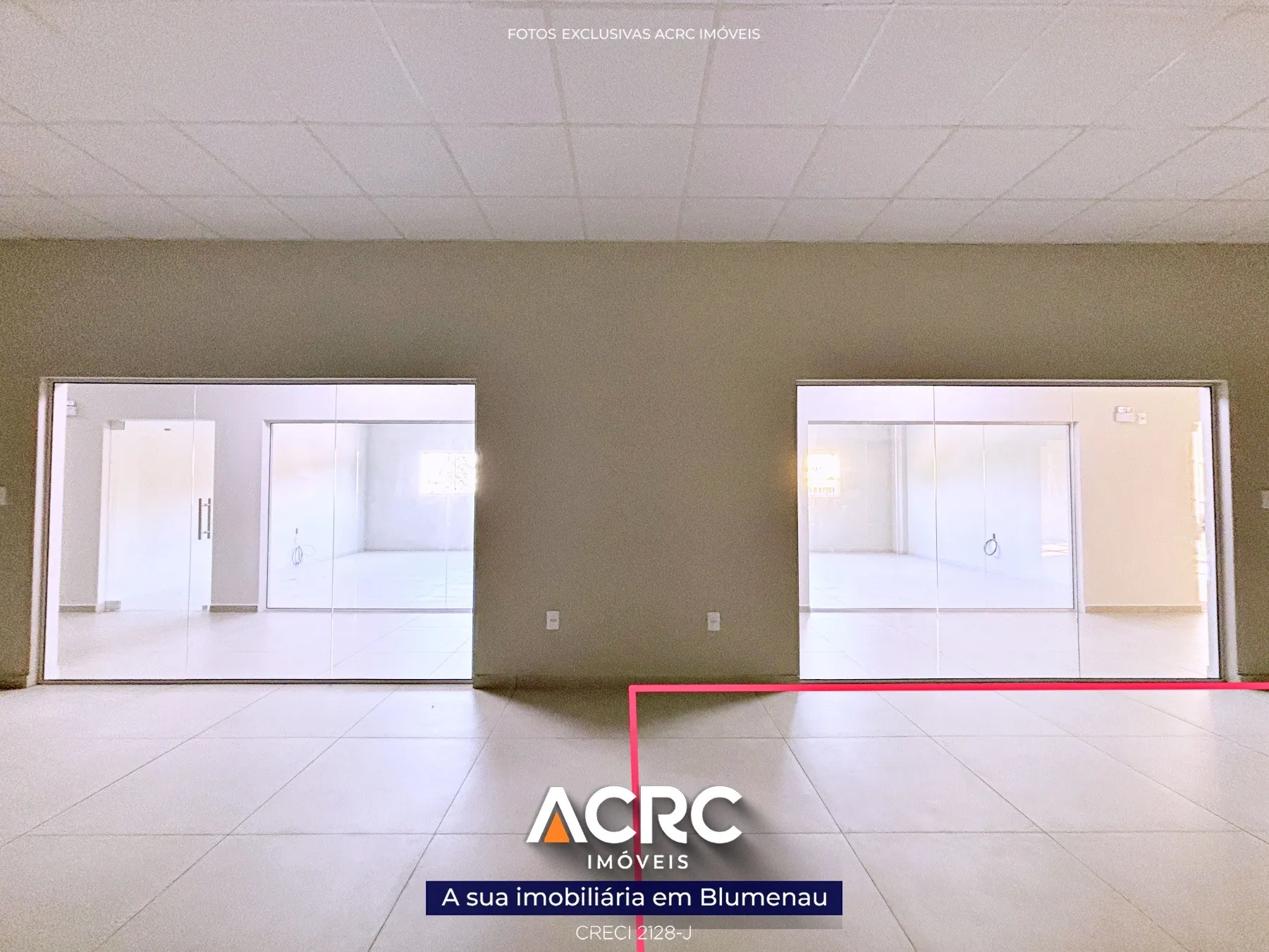 ACRC Imóveis - SA01244 - Sala comercial para Locação no Bairro Itoupava Central — foto 5