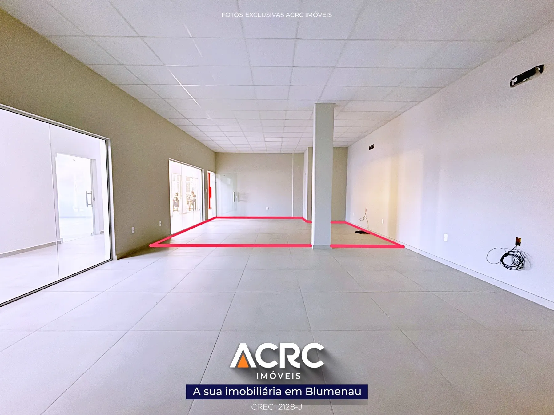 ACRC Imóveis - SA01244 - Sala comercial para Locação no Bairro Itoupava Central — foto 7