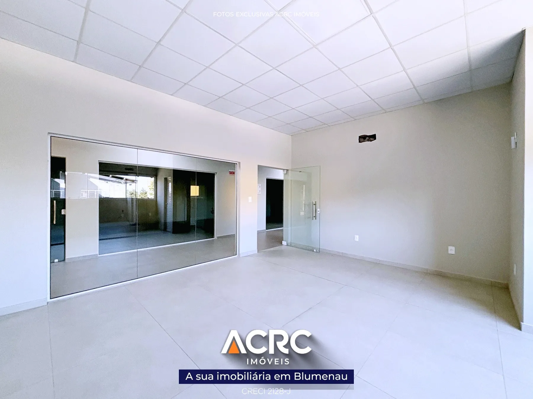 ACRC Imóveis - SA01242 - Sala comercial para Locação no Bairro Itoupava Central — foto 3
