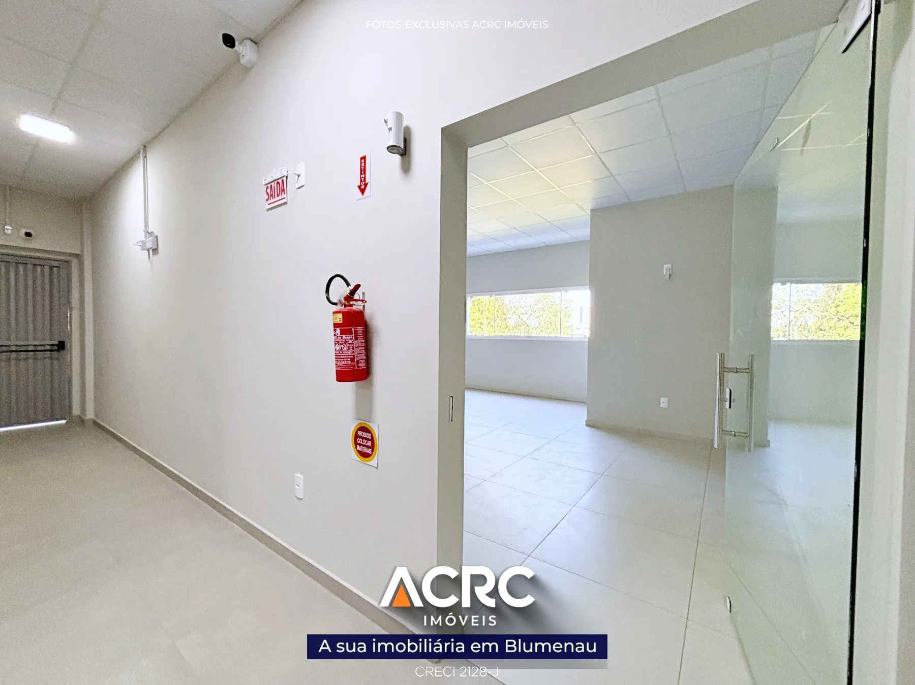 ACRC Imóveis - SA01238 - Sala comercial para Locação no Bairro Itoupava Central — foto 2