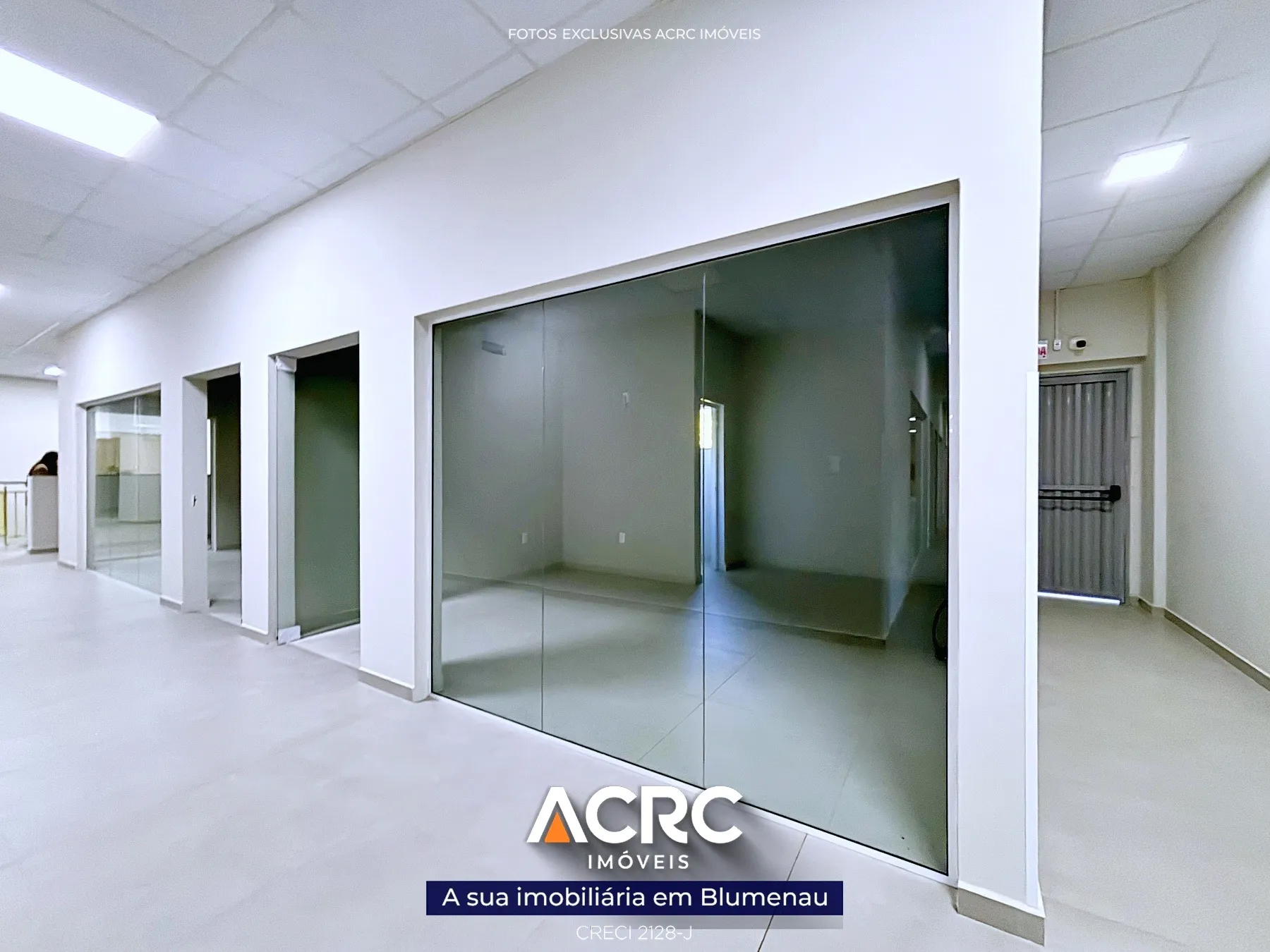 ACRC Imóveis - SA01237 - Sala comercial para Locação no Bairro Itoupava Central — foto 2
