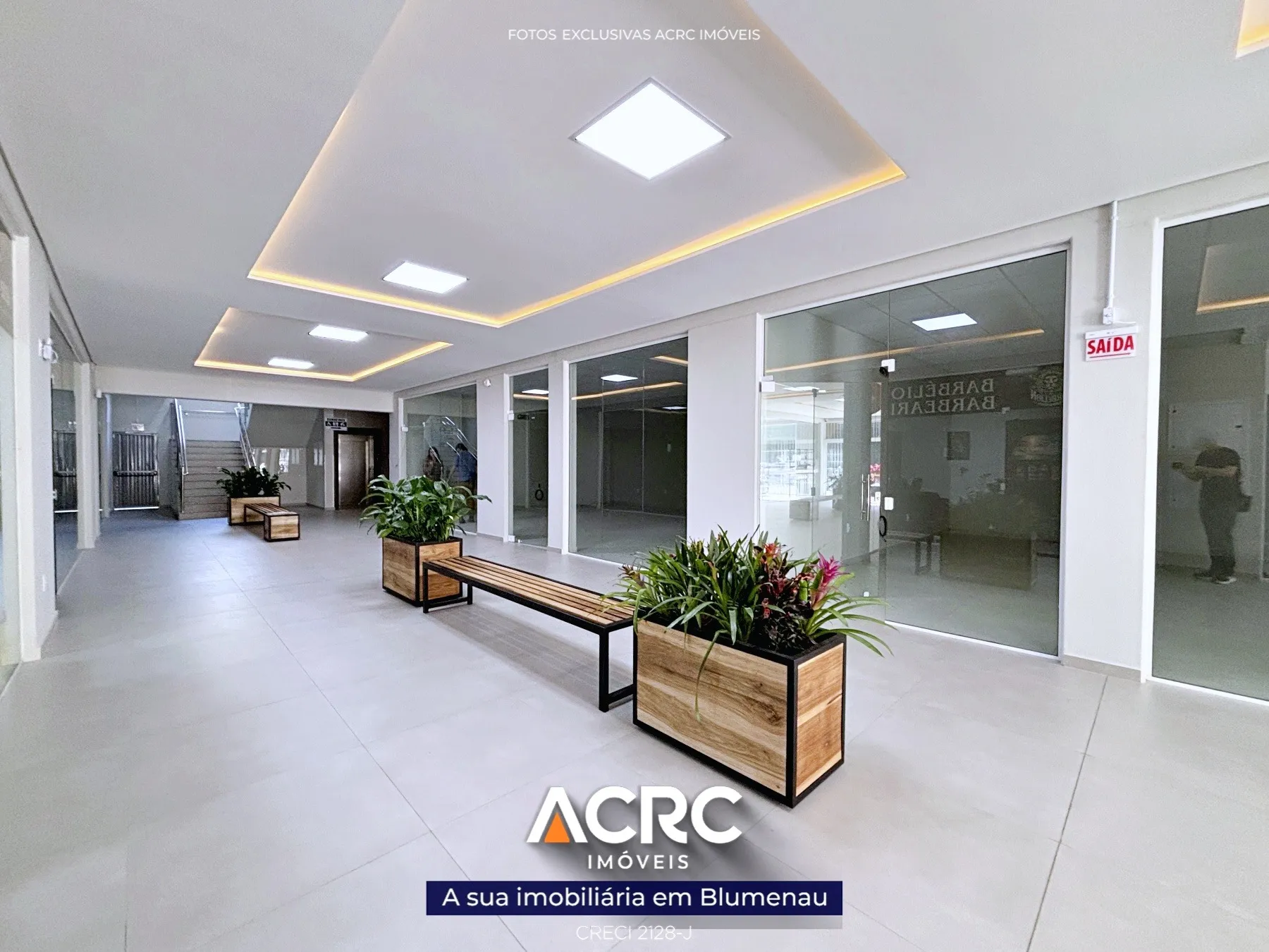 ACRC Imóveis - SA01230 - Sala comercial para Locação no Bairro Itoupava Central — foto 7