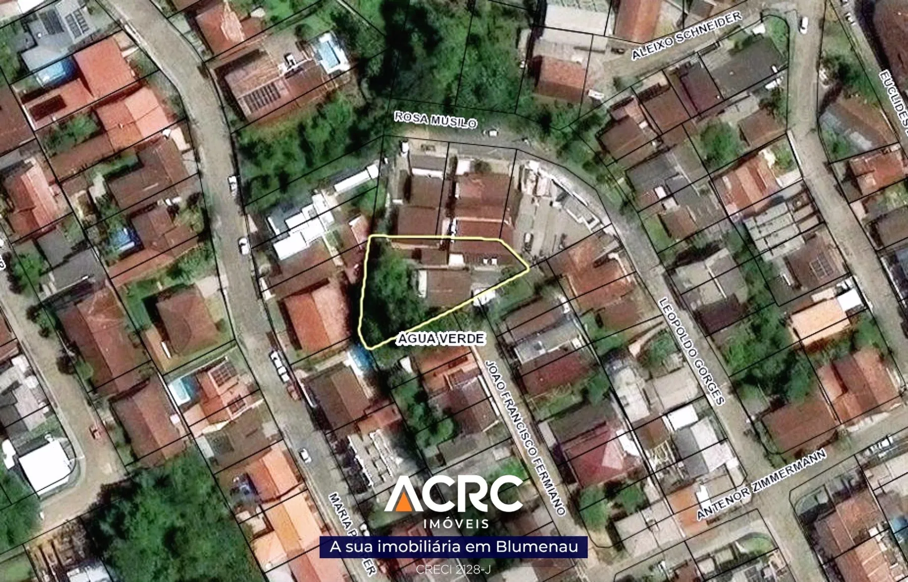 ACRC Imóveis - TE01217 - Terreno de 844,94m no Bairro Água Verde — foto 6
