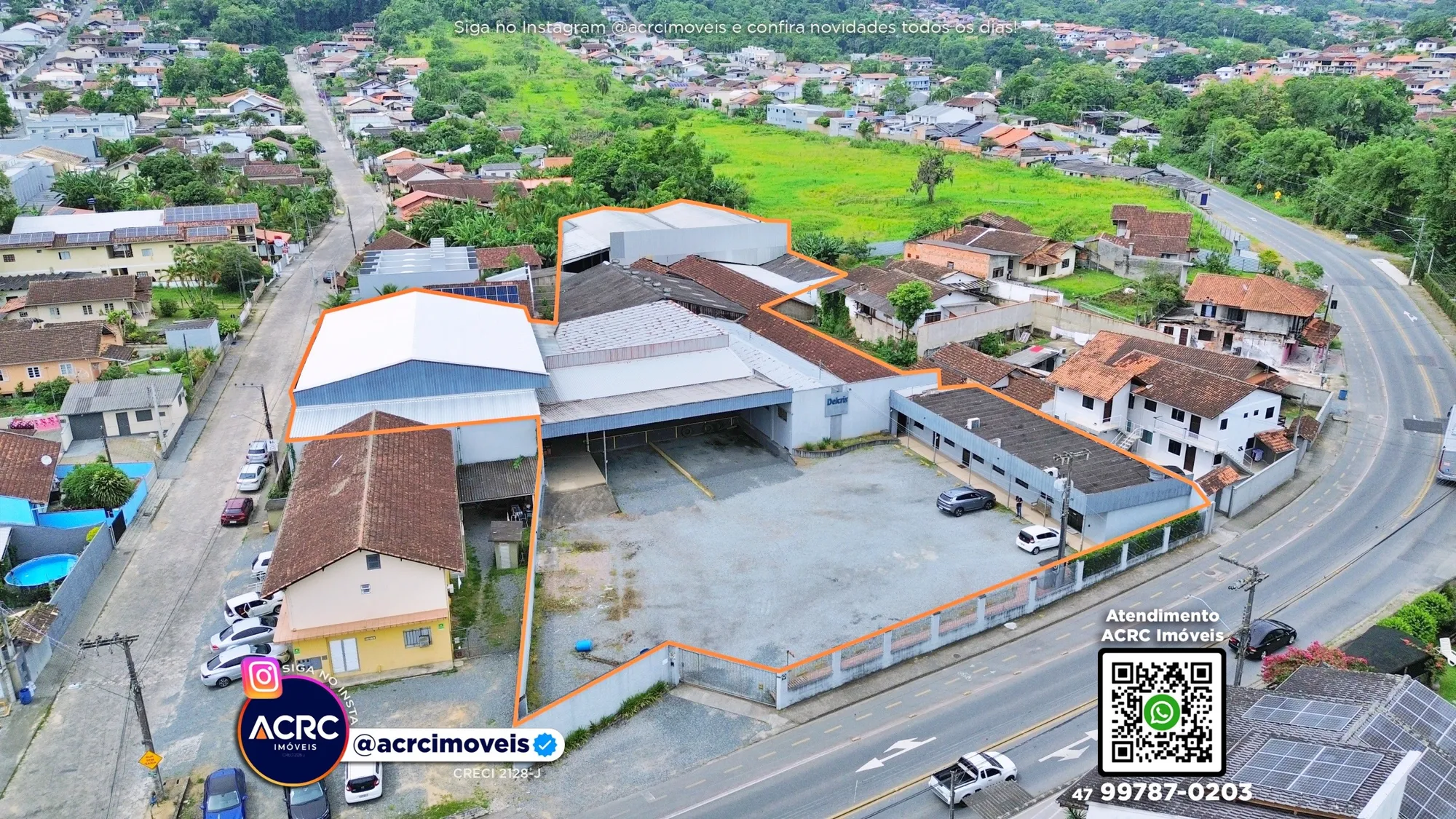 Galpão com 3.300 m para locação no bairro Velha Central | ACRC Imóveis - foto 1