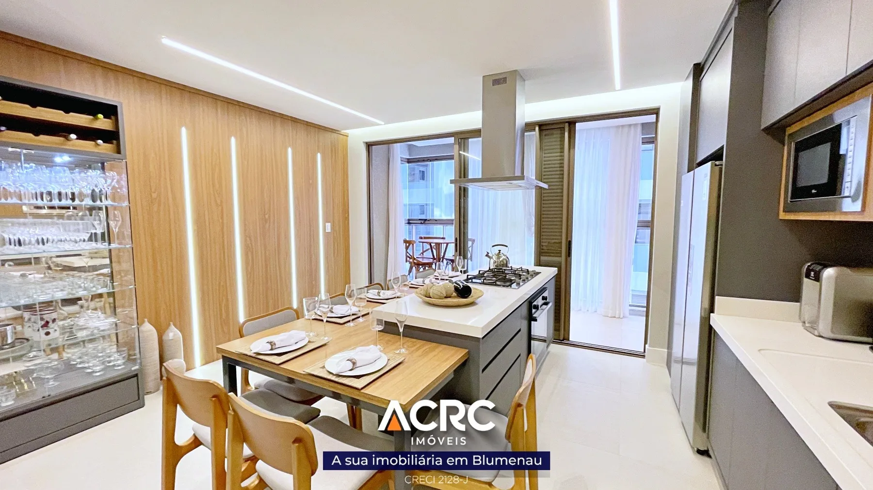 ACRC Imóveis - AP09218 - Apartamento no último andar para Venda no Bairro - Praia Brava — foto 3