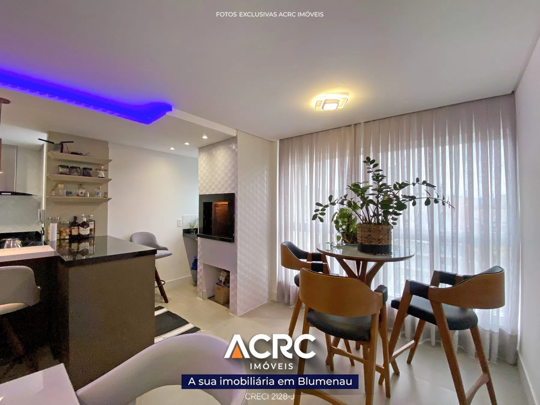 ACRC Imóveis - AP09217 - Apartamento mobiliado com 03 suíte para Venda no Bairro Centro — foto 5
