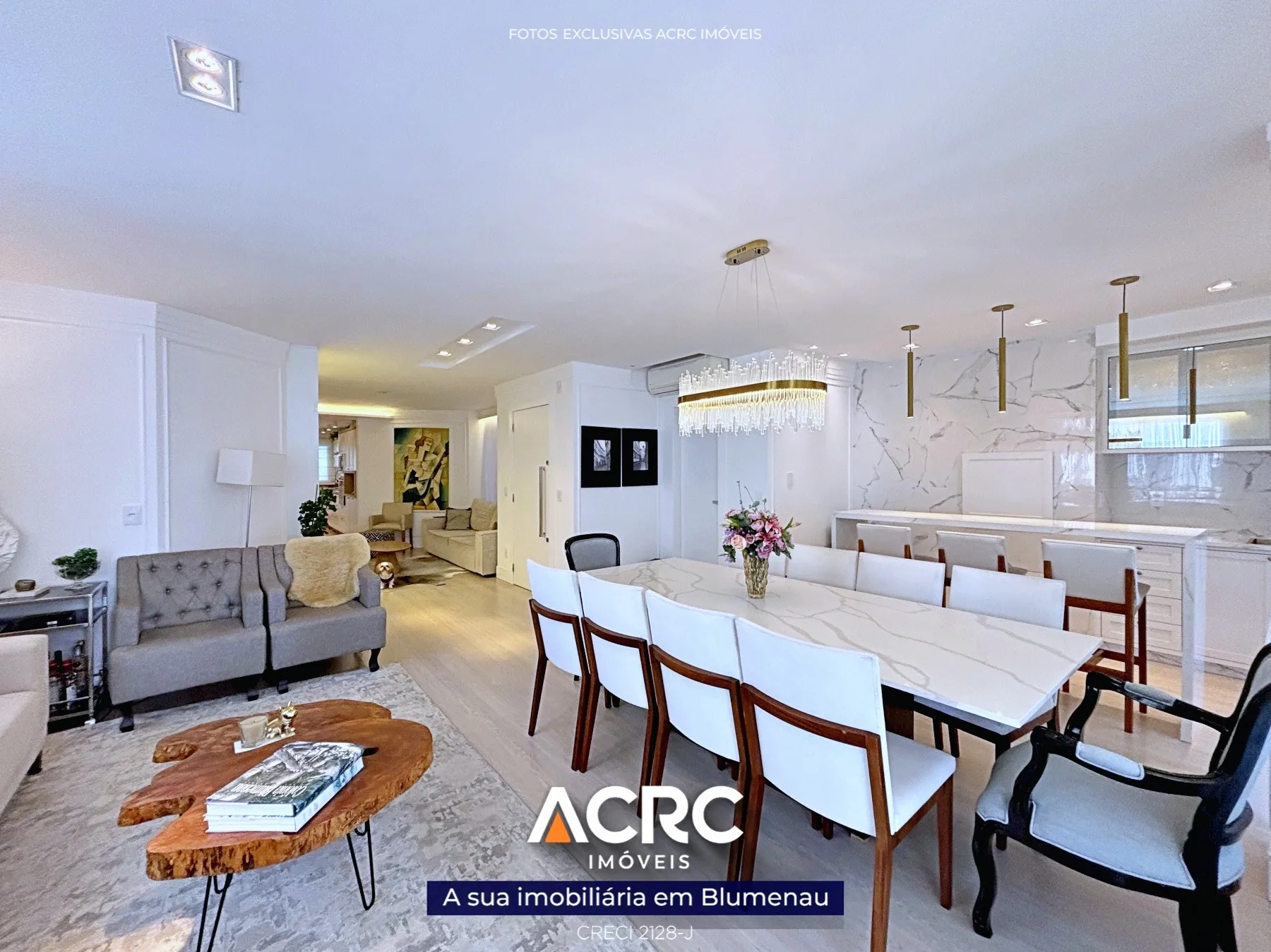 ACRC Imóveis - AP09215 - Apartamento de Alto padrão para Venda no Bairro Jardim Blumenau - foto 1