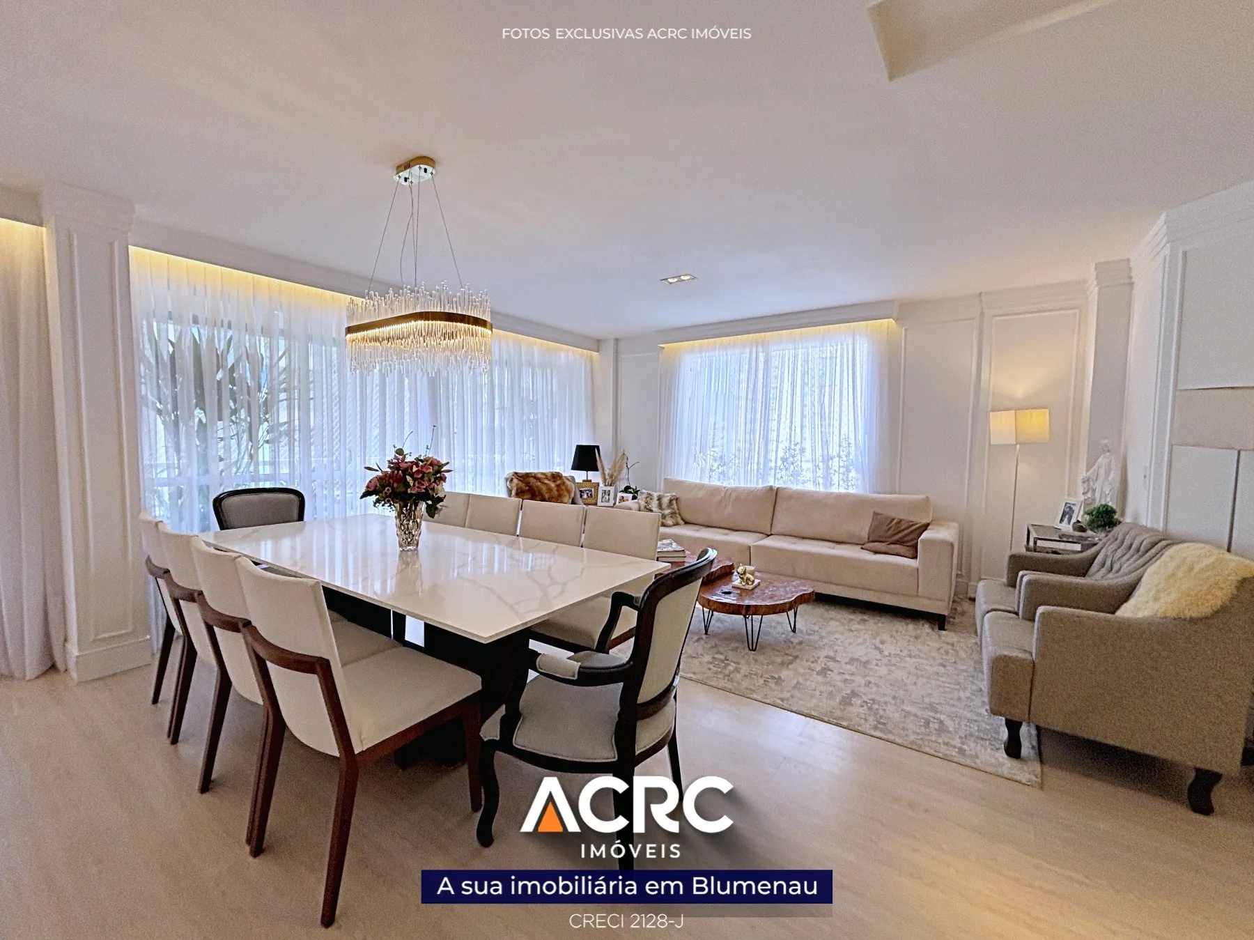 ACRC Imóveis - AP09215 - Apartamento de Alto padrão para Venda no Bairro Jardim Blumenau — foto 3