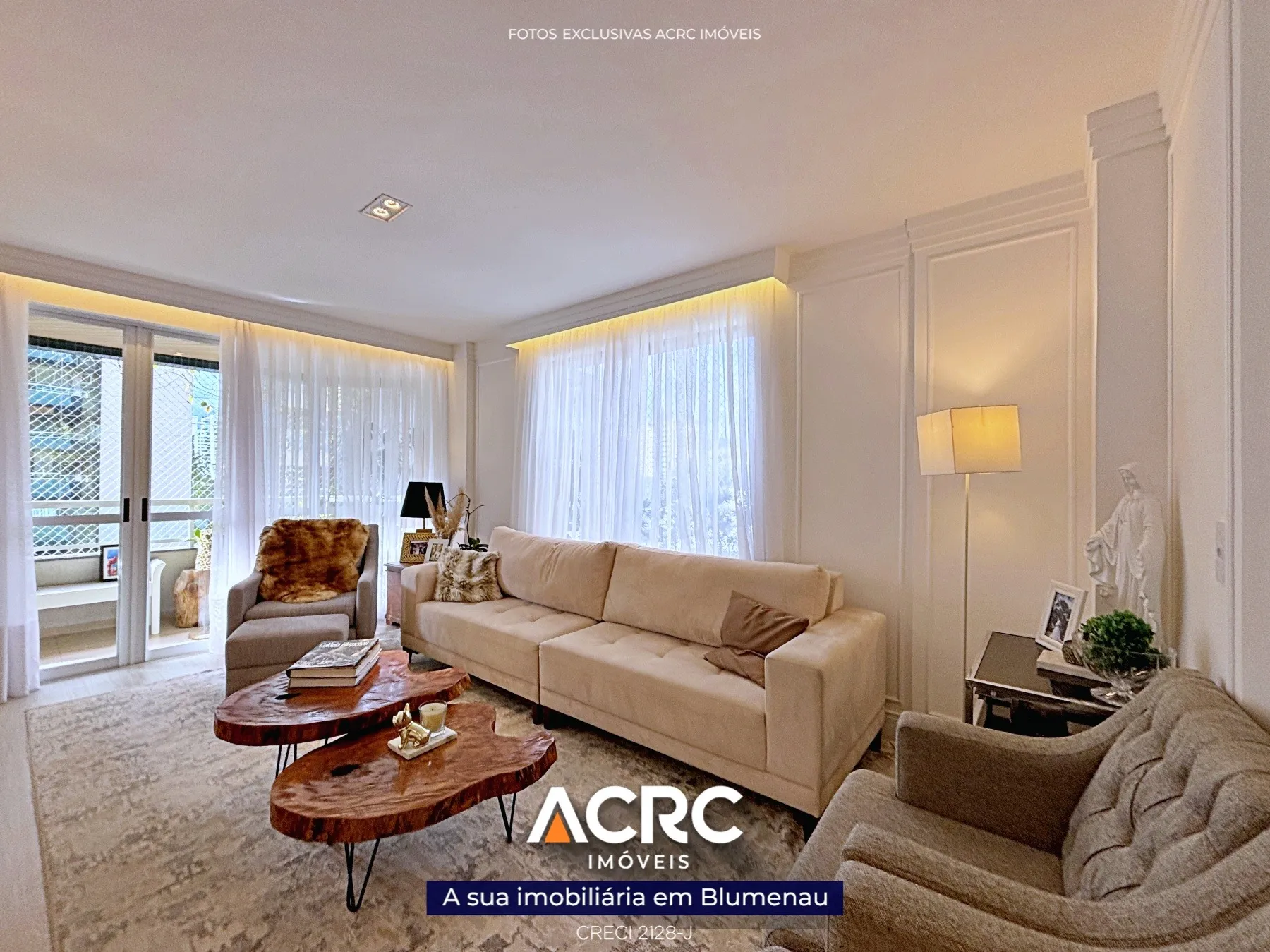 ACRC Imóveis - AP09215 - Apartamento de Alto padrão para Venda no Bairro Jardim Blumenau — foto 4