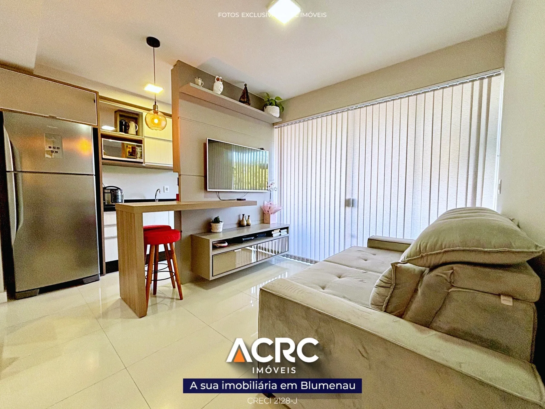 ACRC Imóveis - AP09213 - Aparatamento com terraço para Venda no Bairro Velha - foto 1