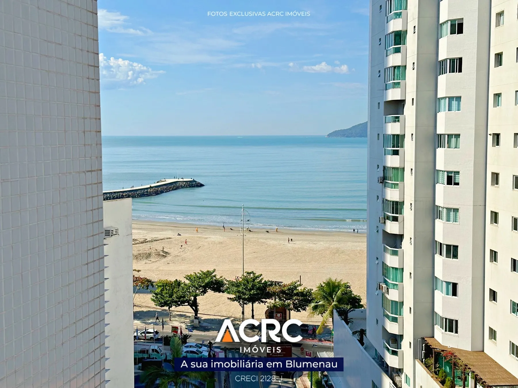 ACRC Imóveis - Apartamento com incrível vista mar na Barra Norte em Balneário Camboriú - SC — foto 3