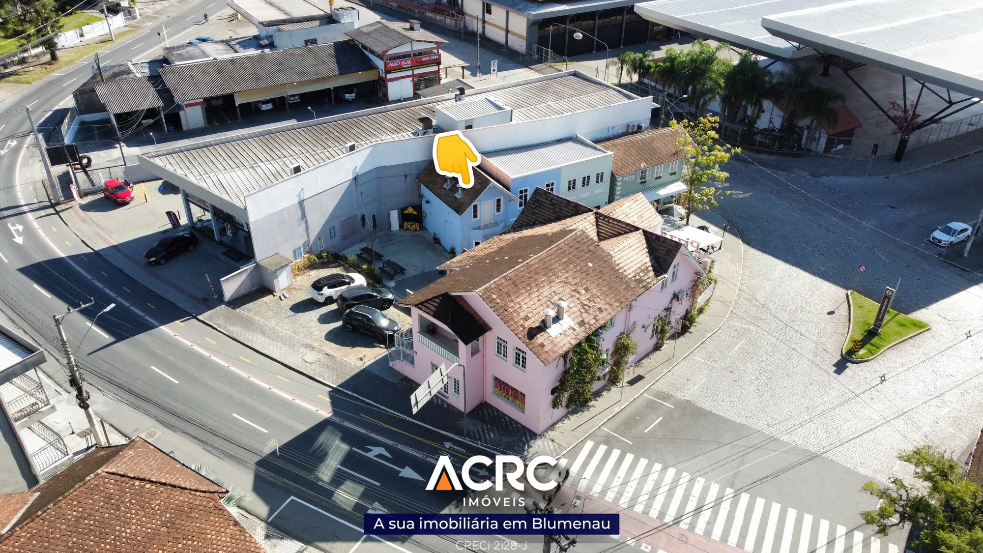 ACRC Imóveis - SA01206 - Sala para Locação no Bairro Velha ao lado da Vila Germânica — foto 2