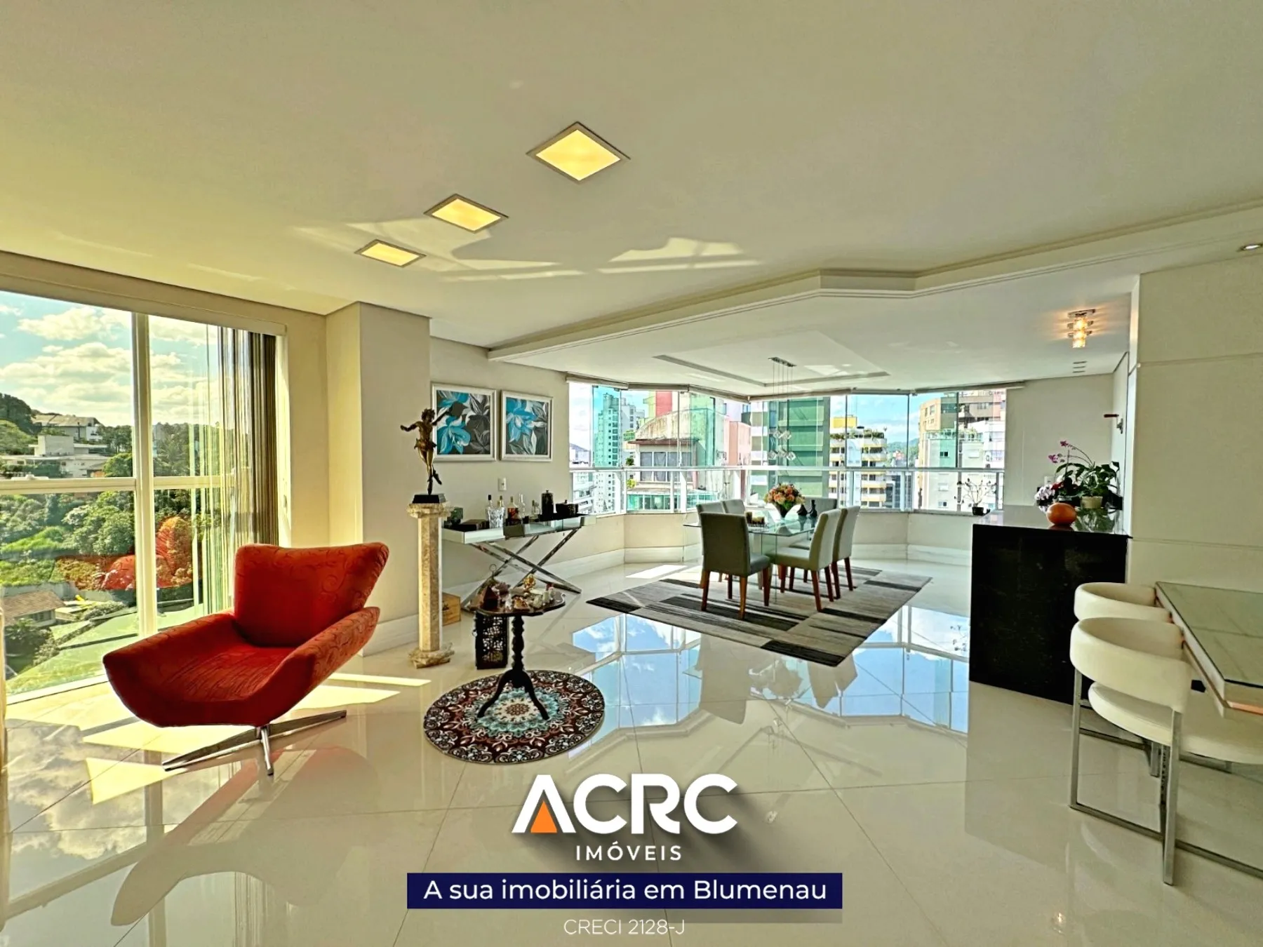 ACRC Imóveis - AP09074 - Apartamento para Venda no Bairro Jardim Blumenau. - foto 1