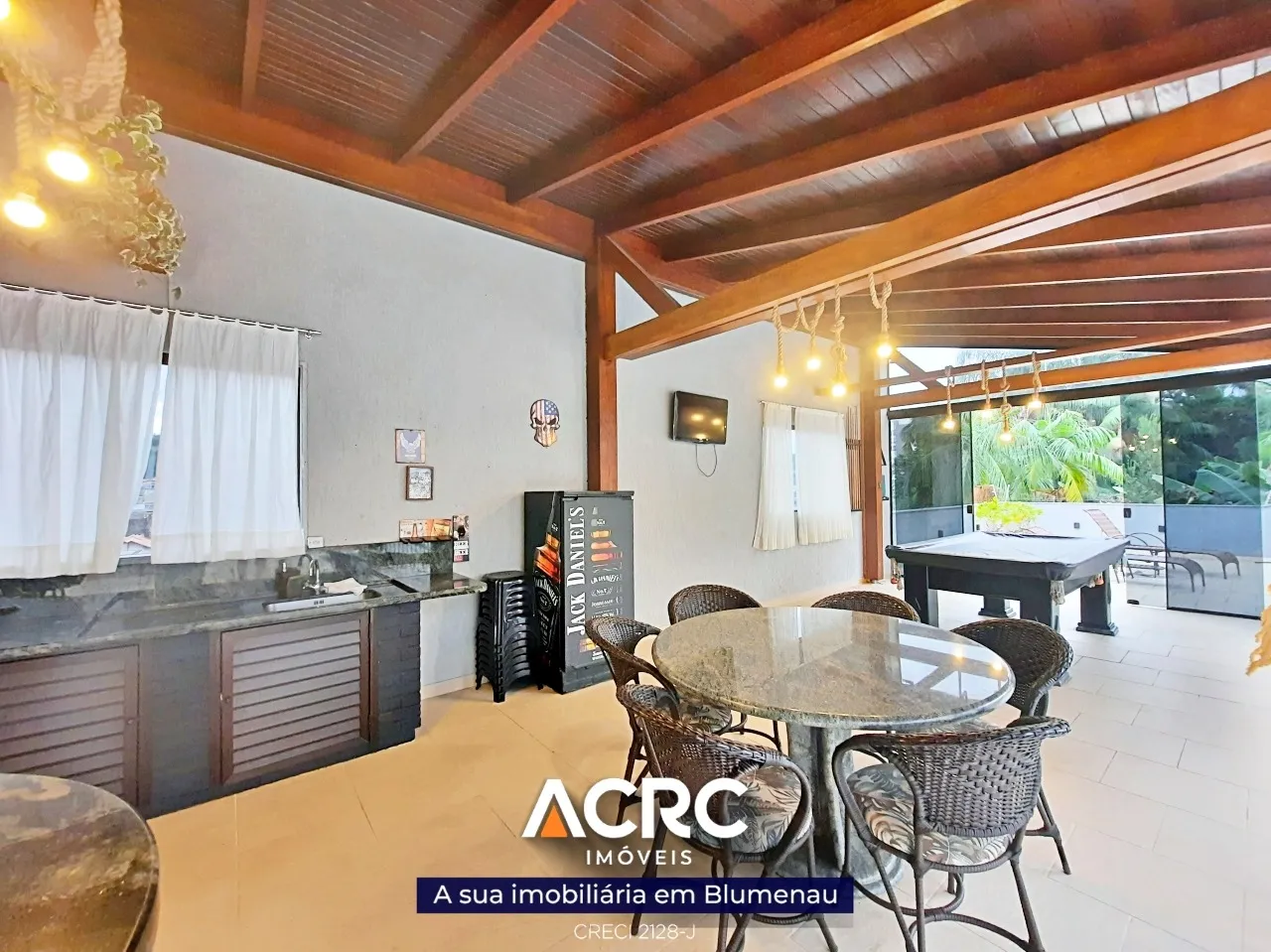 ACRC Imóveis - CA03344 - Casa com piscina para Venda no Bairro Escola Agrícola — foto 6