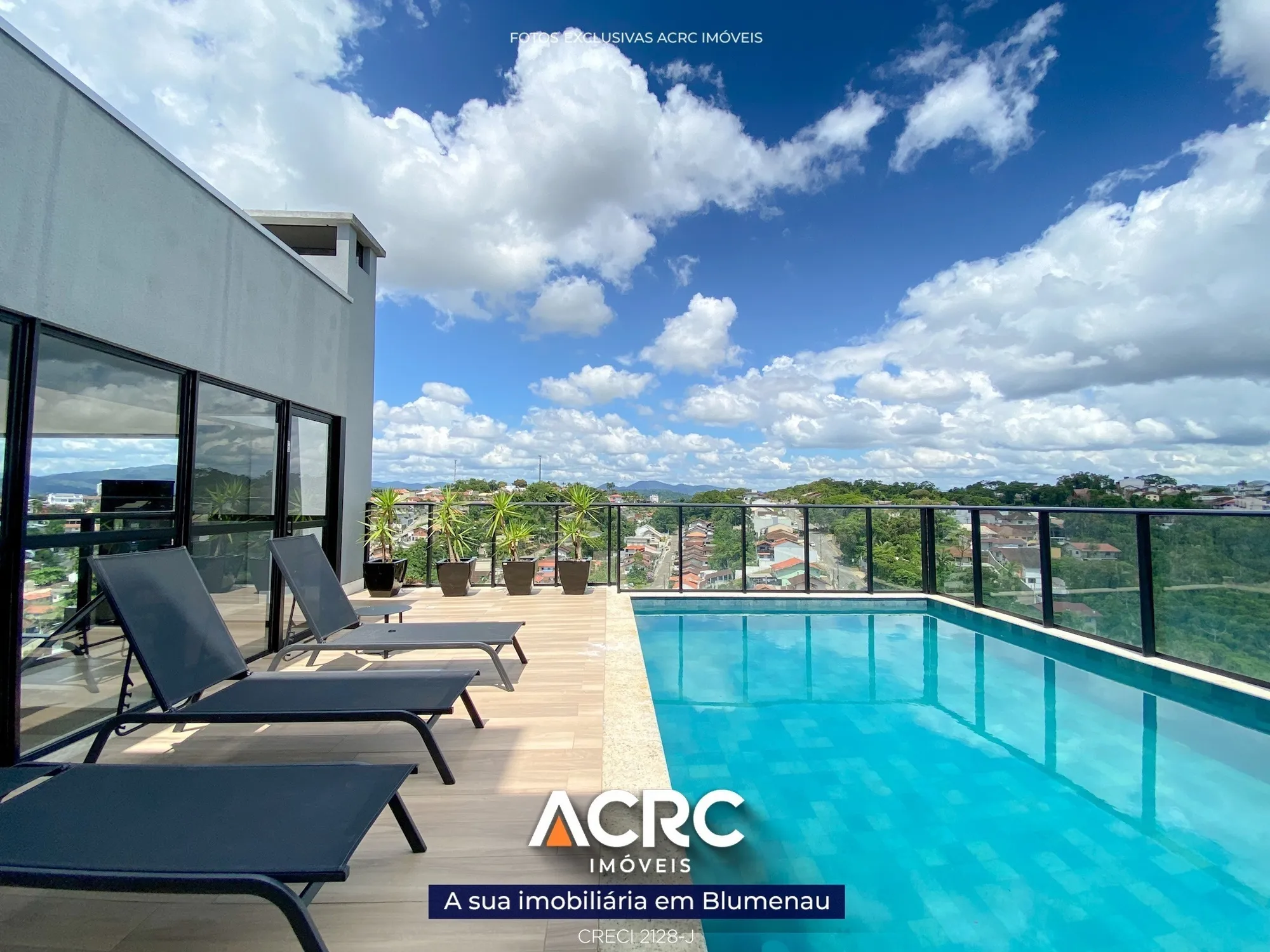 ACRC Imóveis - Apartamento para Venda em Blumenau no Bairro Fortaleza — foto 2