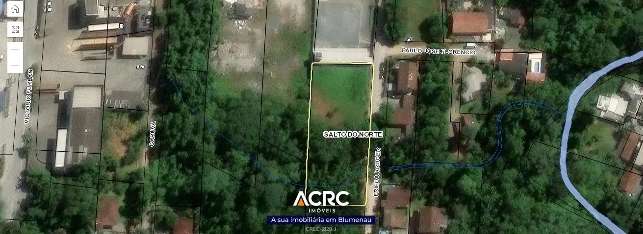 ACRC Imóveis - TE01189 - Terreno para Venda no Bairro Salto do Norte — foto 2