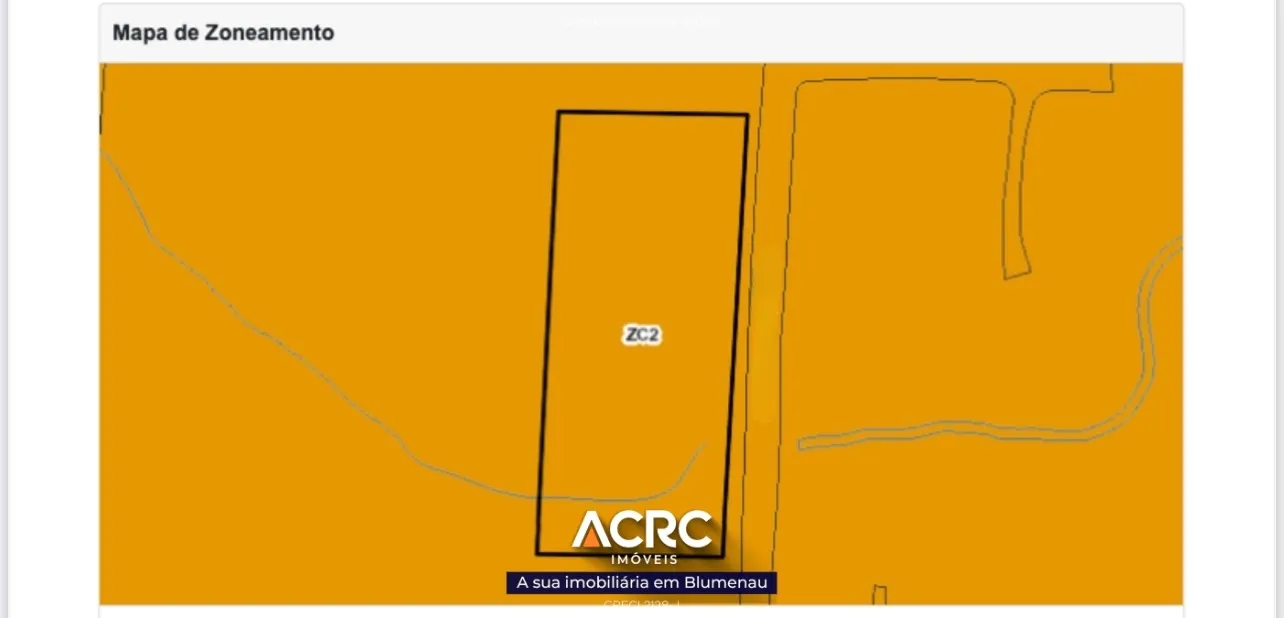 ACRC Imóveis - TE01189 - Terreno para Venda no Bairro Salto do Norte — foto 3