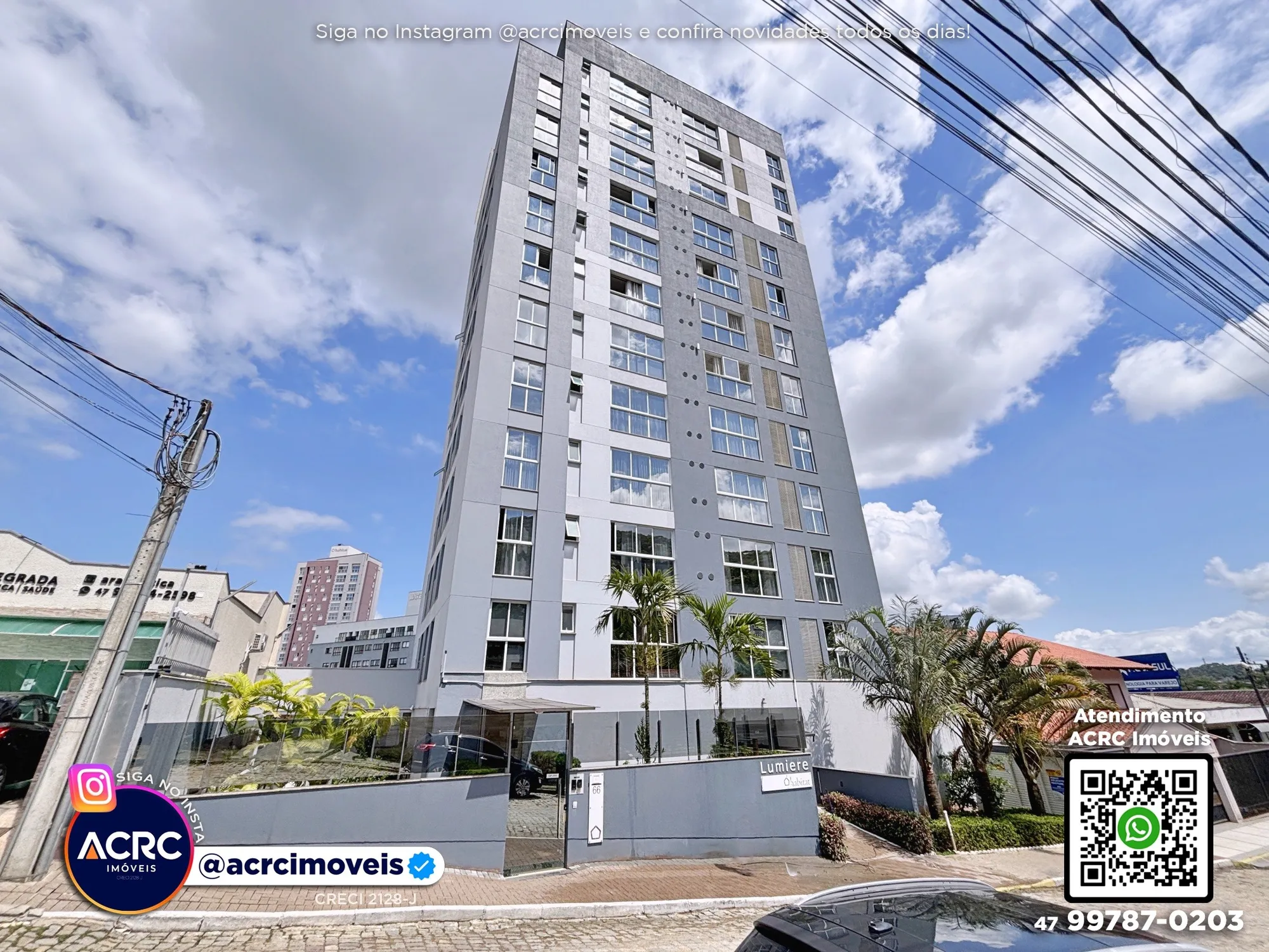 ACRC Imóveis - AP08851 - Apartamento para Venda no Bairro Itoupava Seca - foto 1