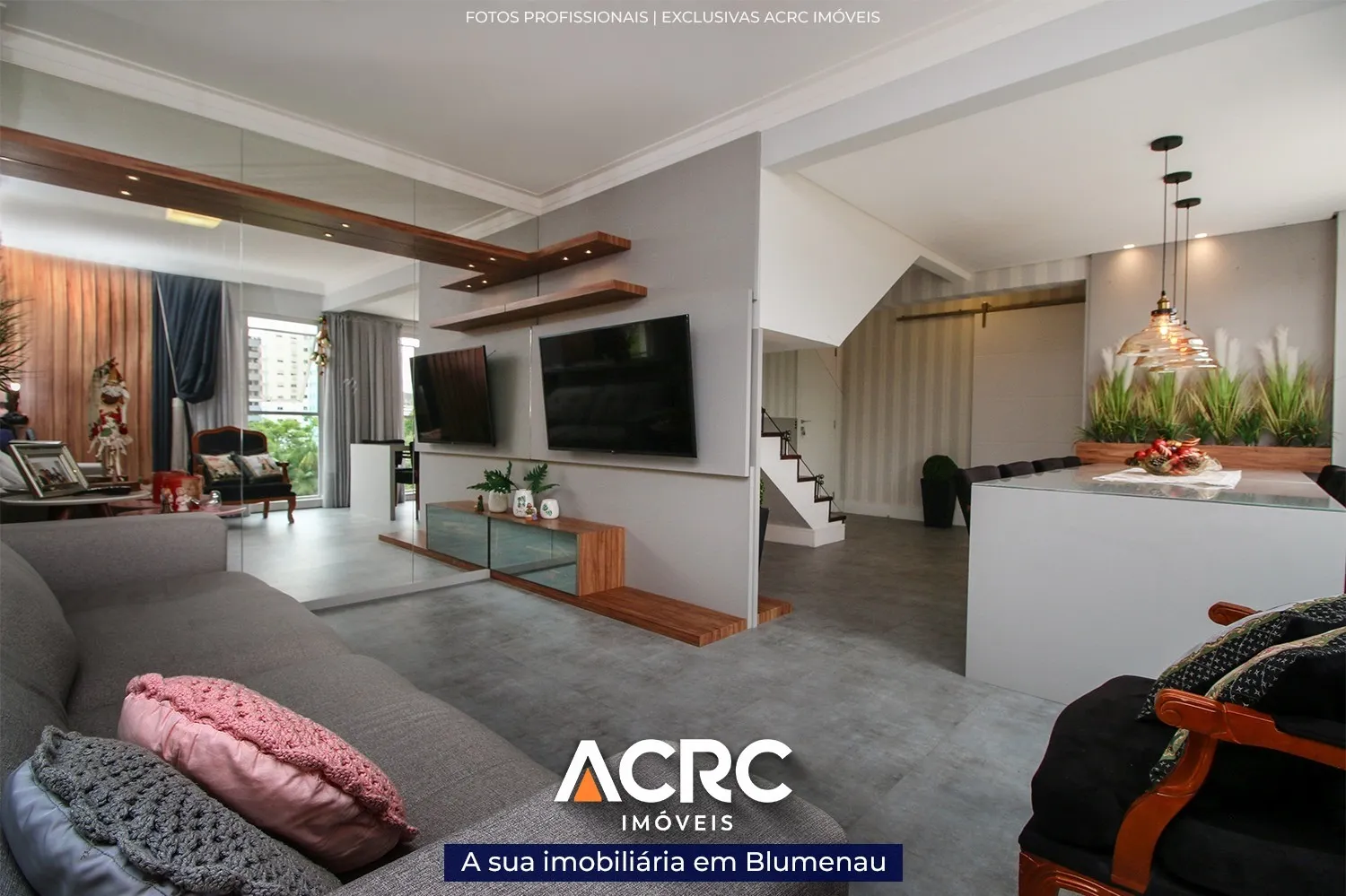 ACRC Imóveis - AP08703 - Apartamento Duplex para Venda no Bairro Ponta Aguda - foto 1