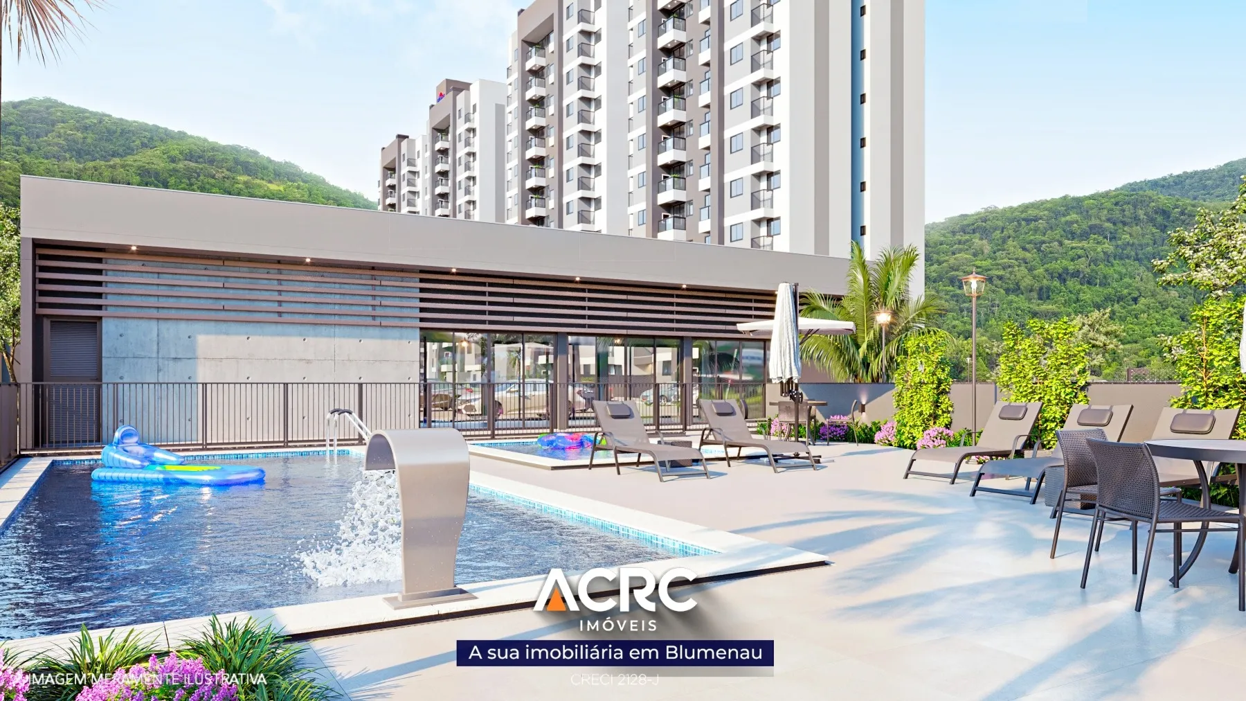 ACRC Imóveis - AP08696 - Apartamento para Venda no Bairro Itoupavazinha — foto 3