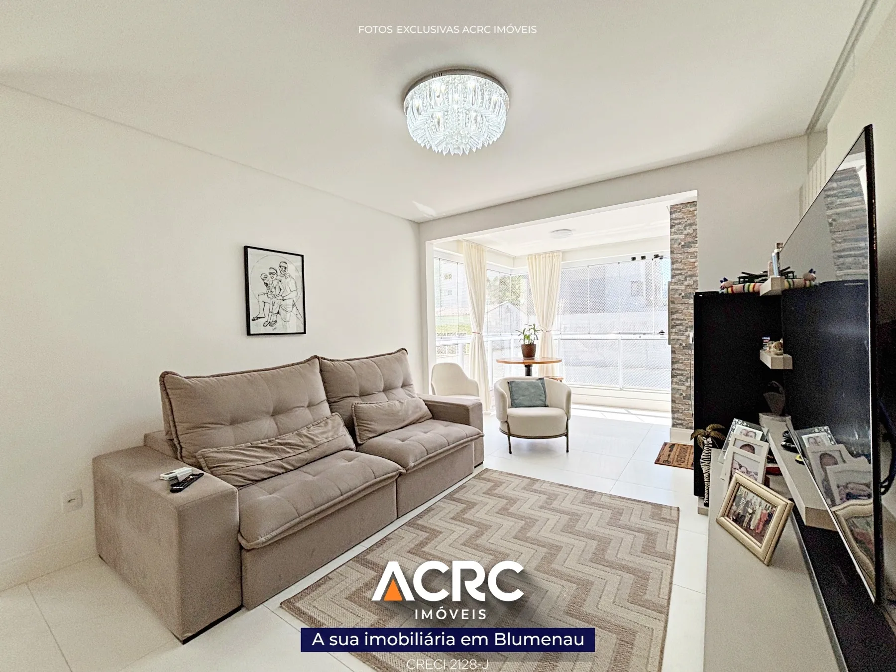 ACRC Imóveis - AP08691 - Apartamento alto padrão para Venda em Blumenau no Bairro Victor Konder — foto 2