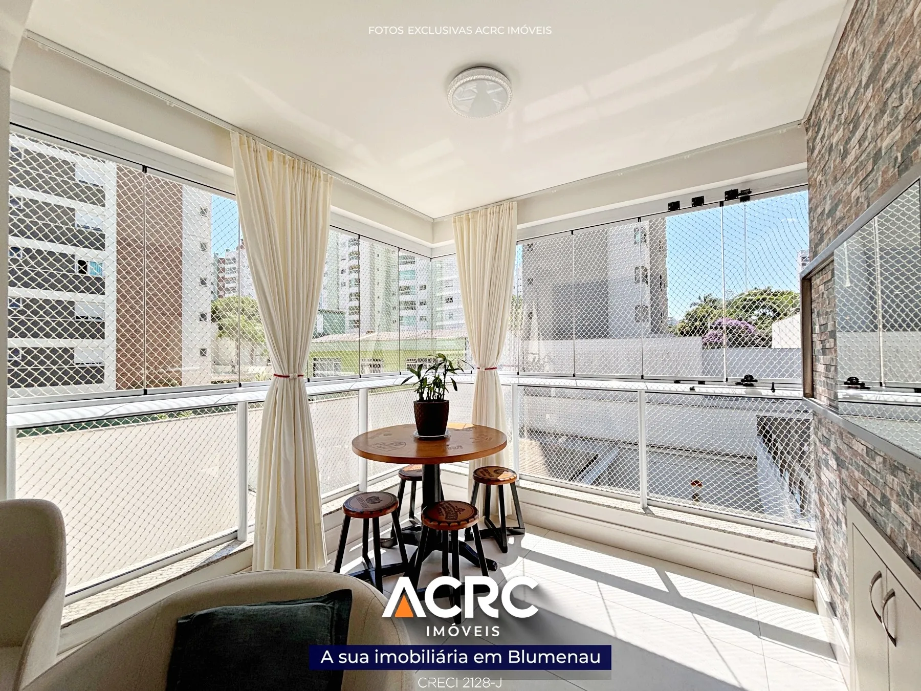 ACRC Imóveis - AP08691 - Apartamento alto padrão para Venda em Blumenau no Bairro Victor Konder — foto 3