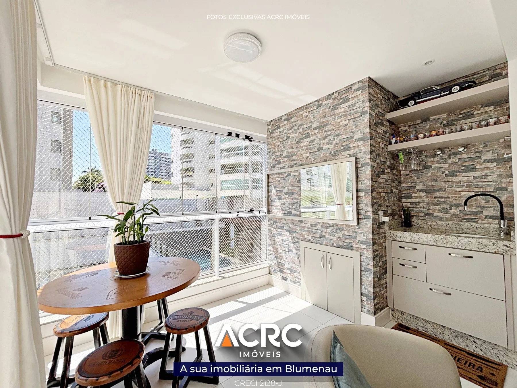 ACRC Imóveis - AP08691 - Apartamento alto padrão para Venda em Blumenau no Bairro Victor Konder — foto 4