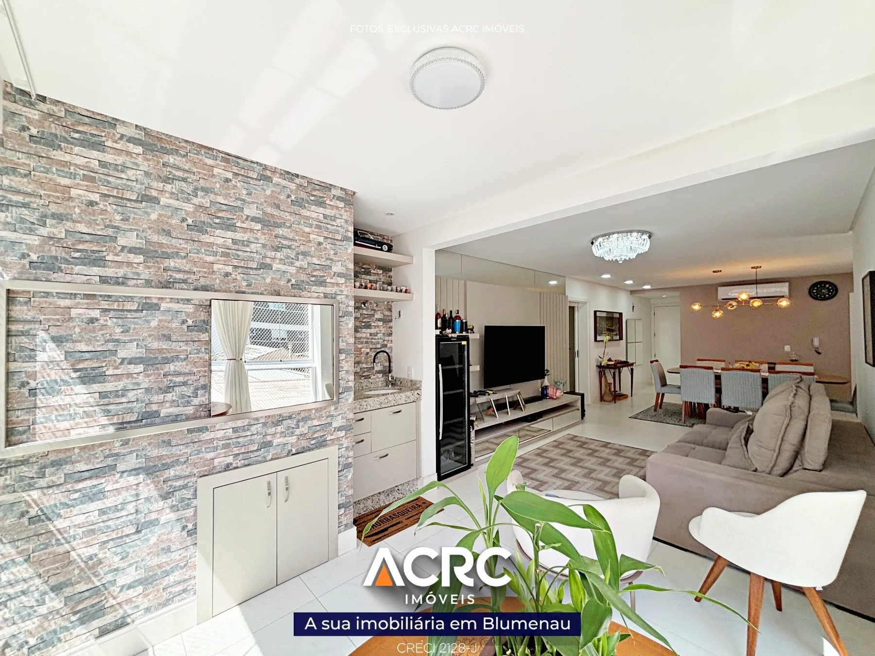 ACRC Imóveis - AP08691 - Apartamento alto padrão para Venda em Blumenau no Bairro Victor Konder — foto 6