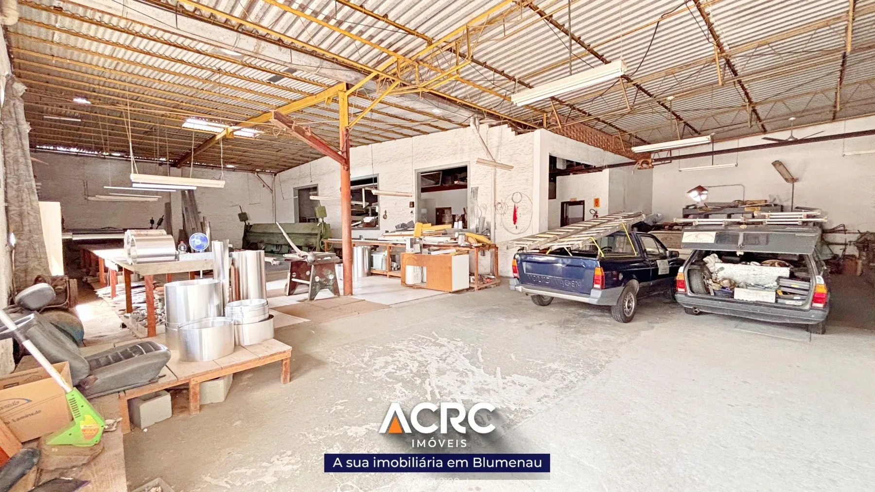ACRC Imóveis - Galpão para Venda no Bairro da Velha — foto 3