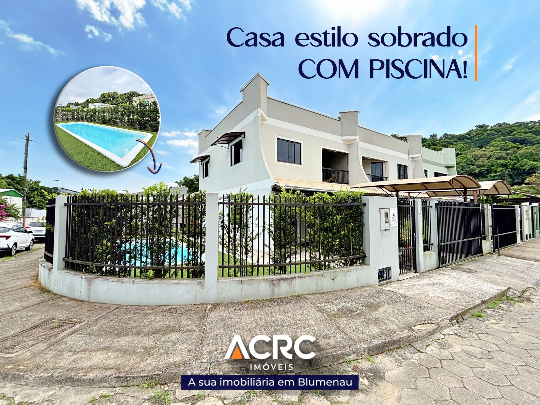 ACRC Imóveis - Sobrado para Venda no Bairro Itoupavazinha - foto 1