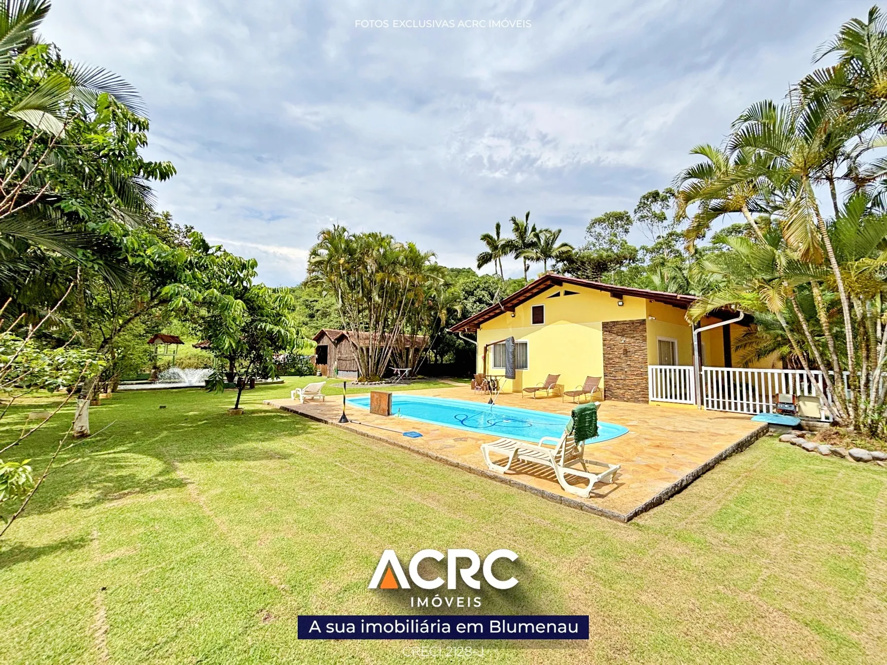 ACRC Imóveis - Sítio para Venda no Bairro Badenfurt. - foto 1