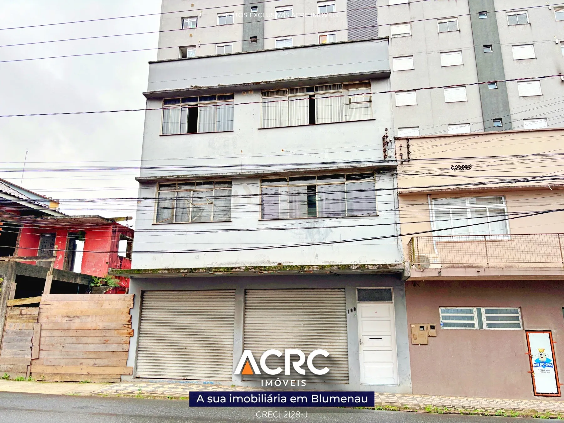 ACRC Imóveis - Prédio para Venda no Bairro Ponta Aguda. - foto 1