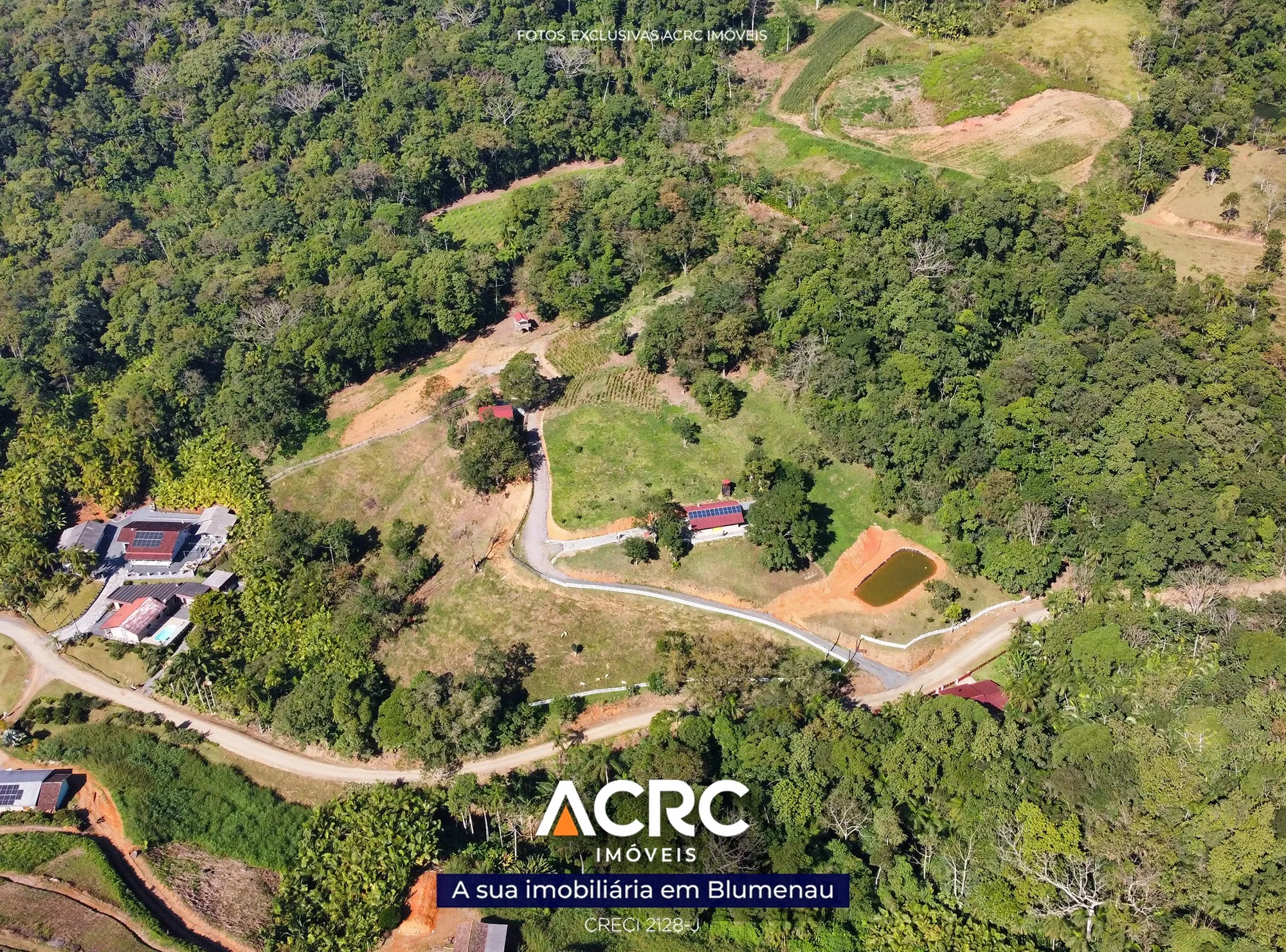Sítio porteira fechada no bairro Vila Itoupava em Blumenau | ACRC Imóveis - foto 1