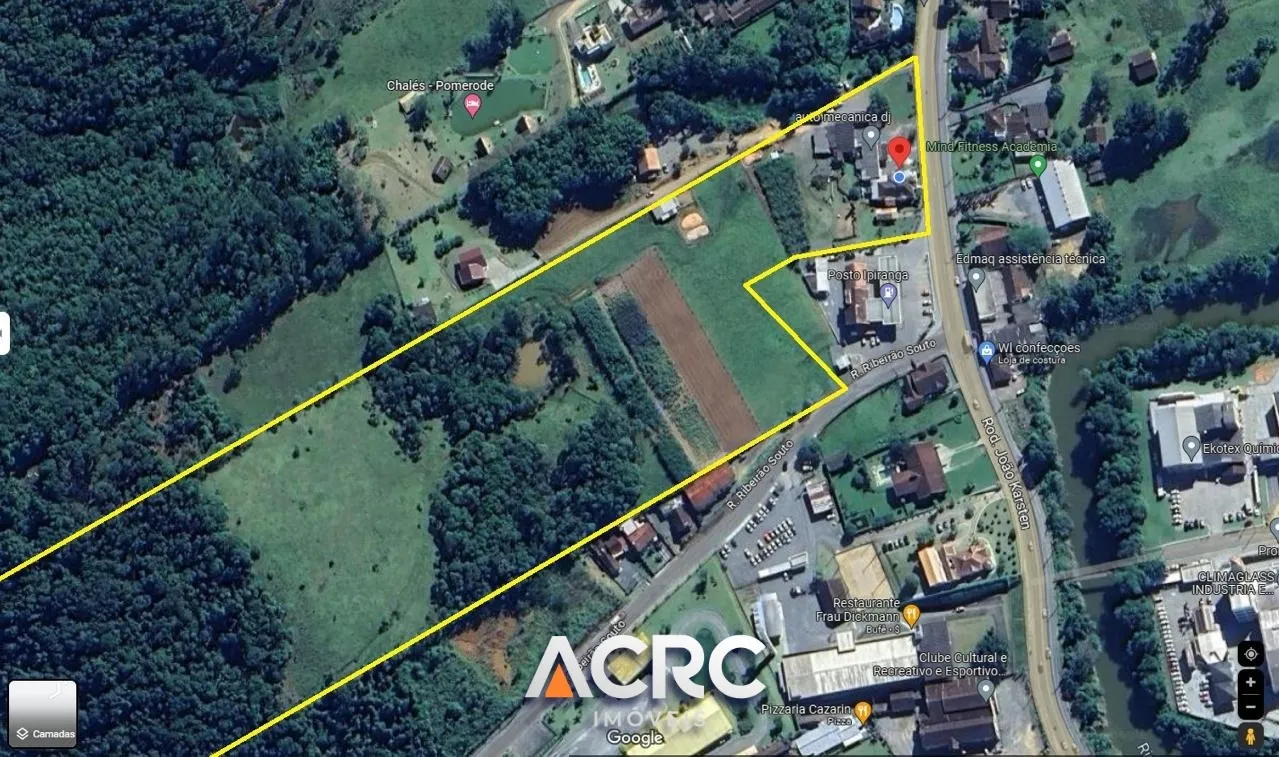 ACRC Imóveis - Terreno para Venda em Pomerode no Bairro Testo Central. - foto 1