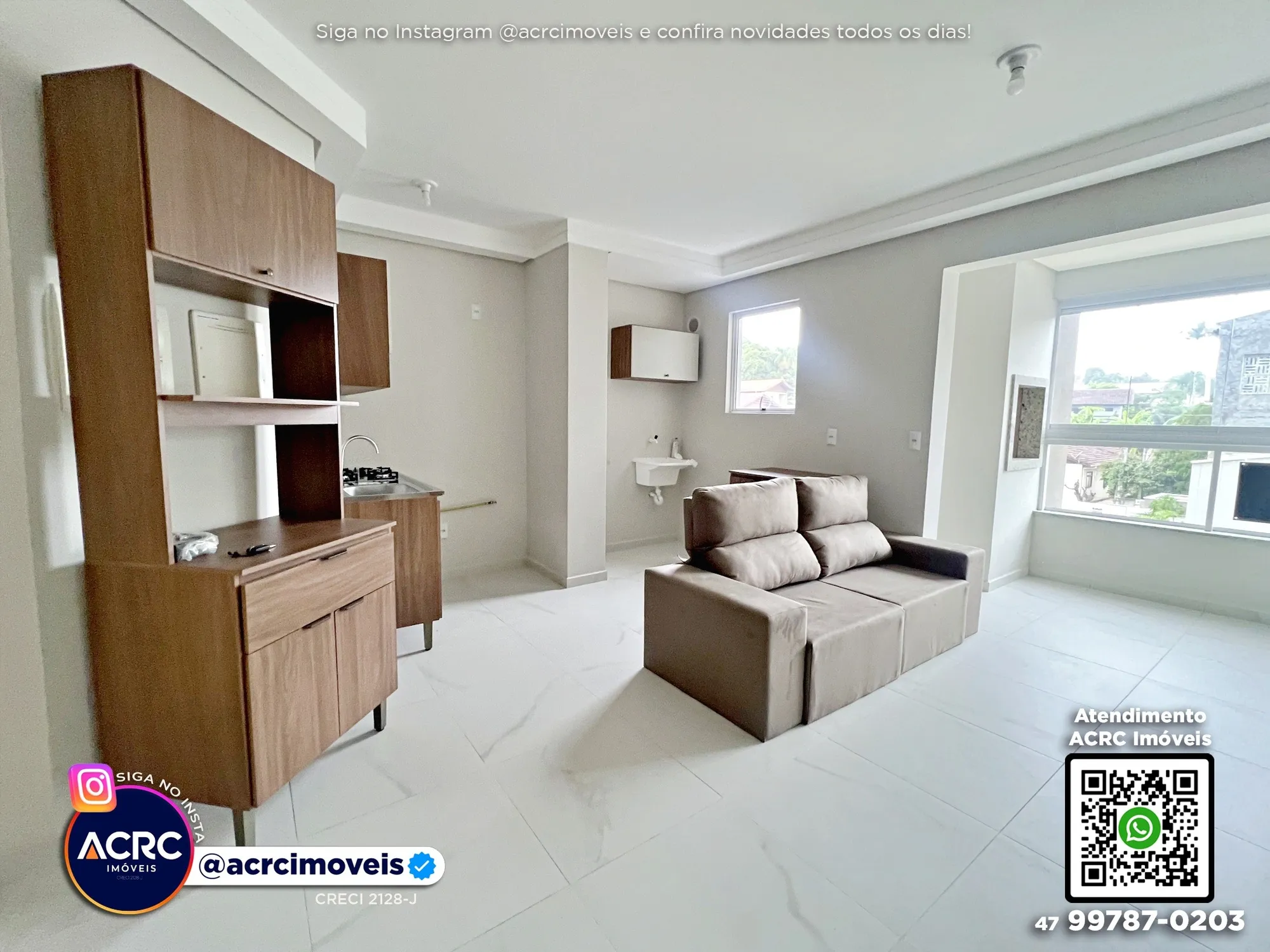 ACRC Imóveis - Apartamento para Venda no bairro Escola Agrícola. - foto 1