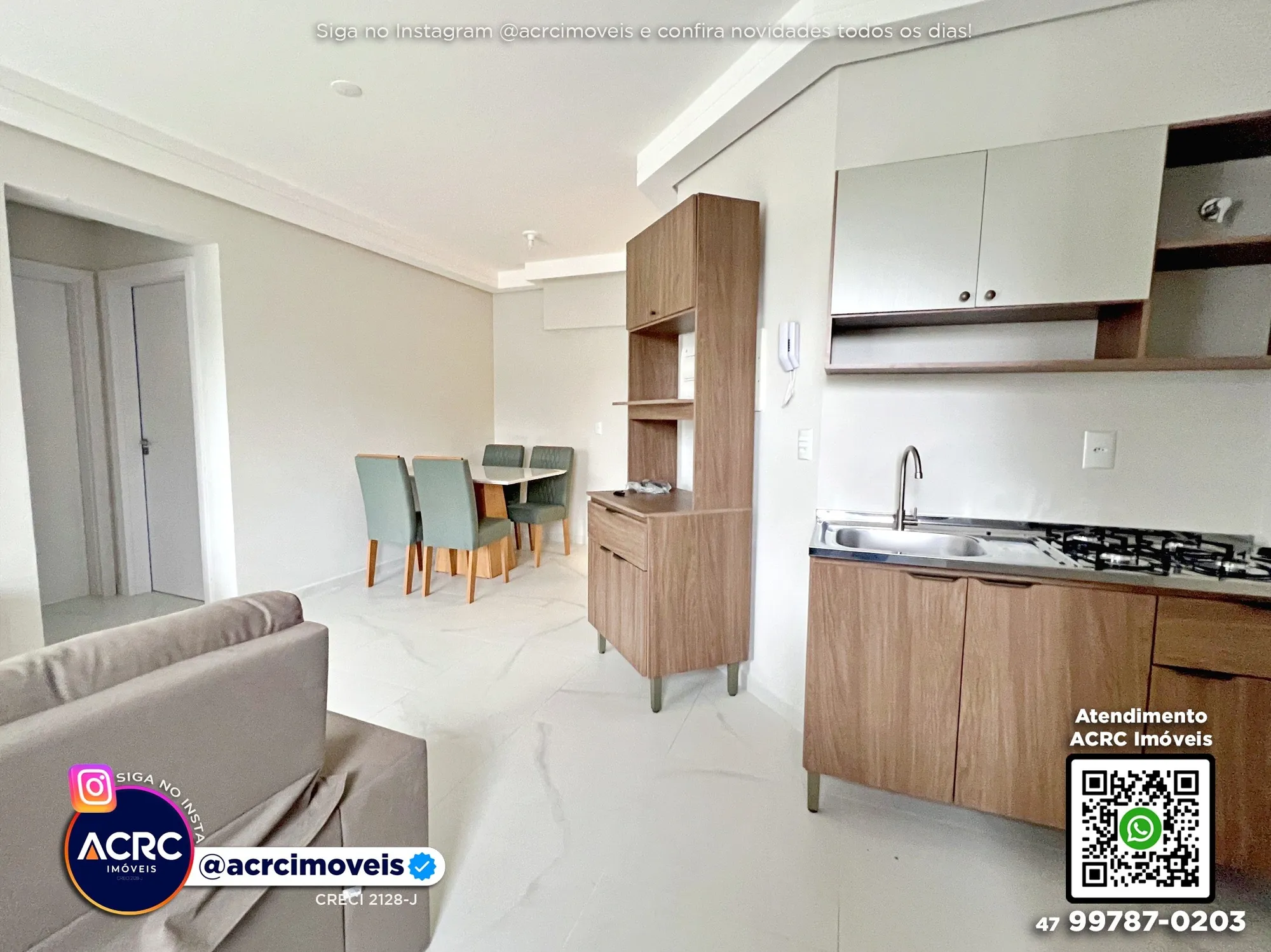 ACRC Imóveis - Apartamento para Venda no bairro Escola Agrícola. — foto 3