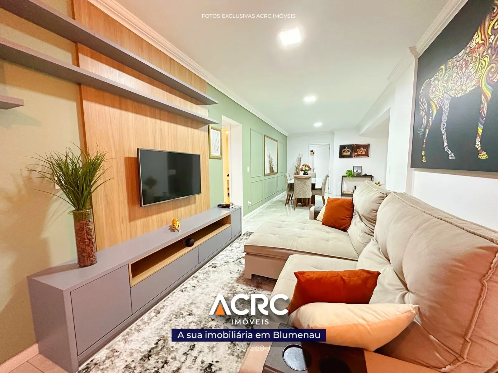 ACRC Imóveis - Apartamento para Venda no bairro Itoupava seca em Blumenau. — foto 2