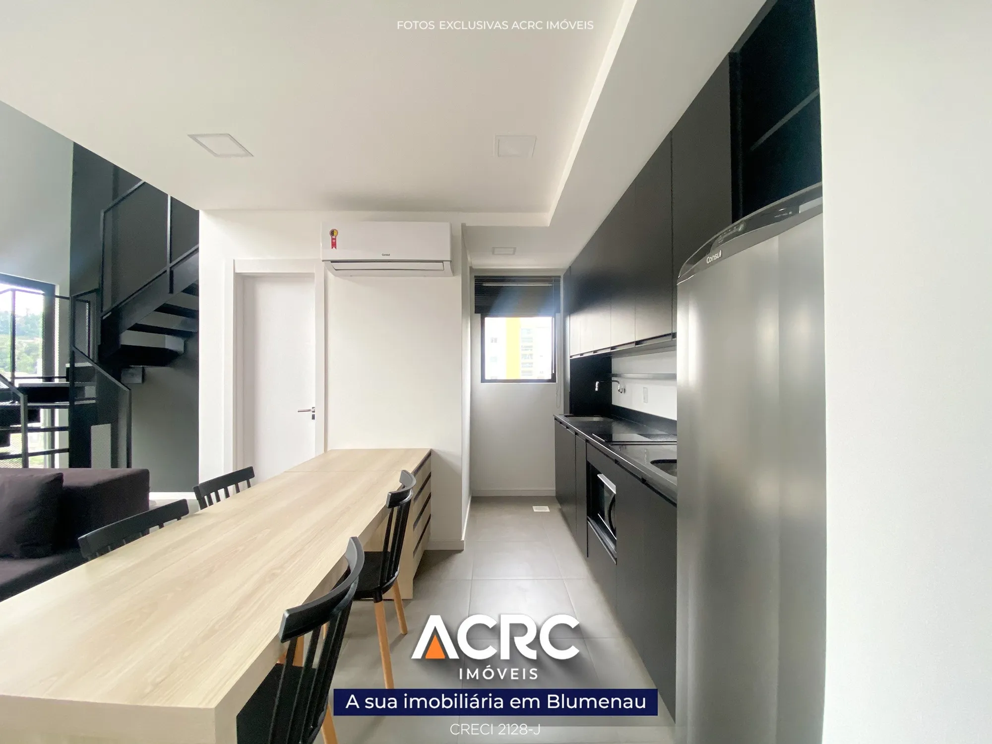 Loft Duplex totalmente mobiliado para VENDA em Blumenau | ACRC Imóveis — foto 4