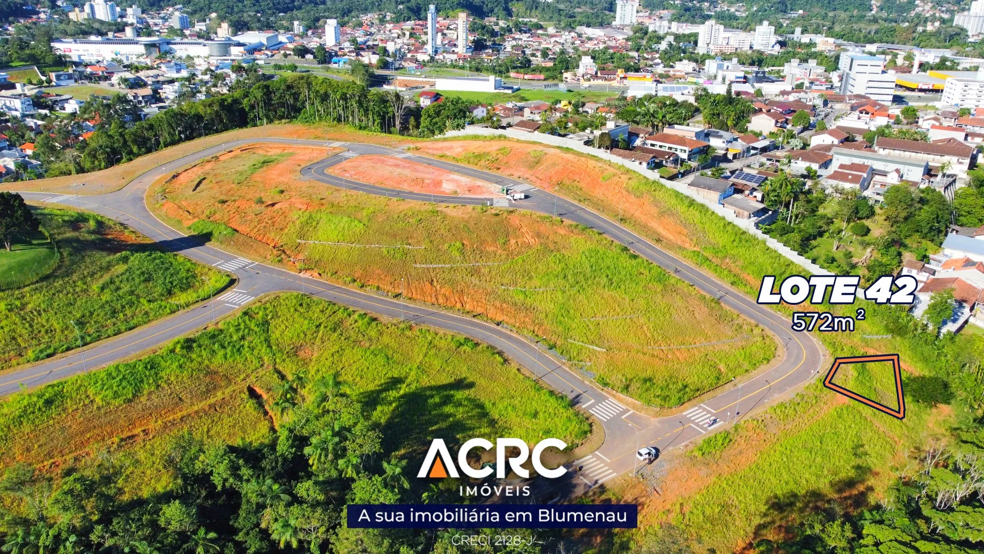 ACRC Imóveis - Terreno a venda no Bairro Itoupava Norte — foto 3