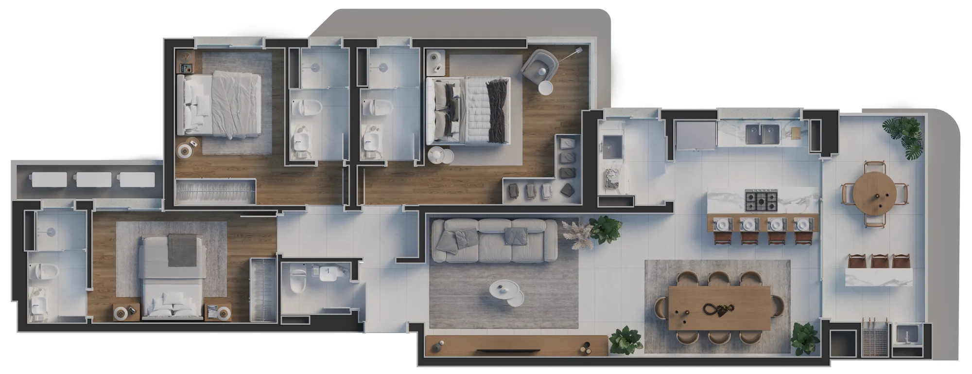Apartamento com 03 suítes à venda em Balneário Piçarras | ACRC Litoral — foto 2