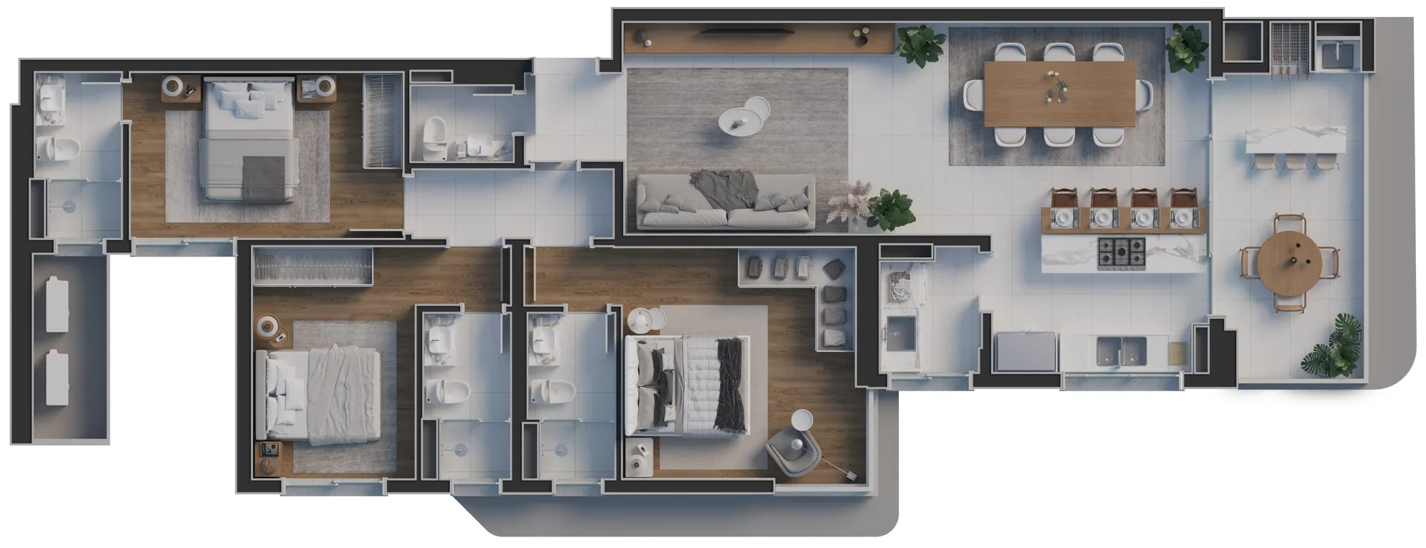 Apartamento com 03 suítes à venda em Balneário Piçarras | ACRC Litoral — foto 3